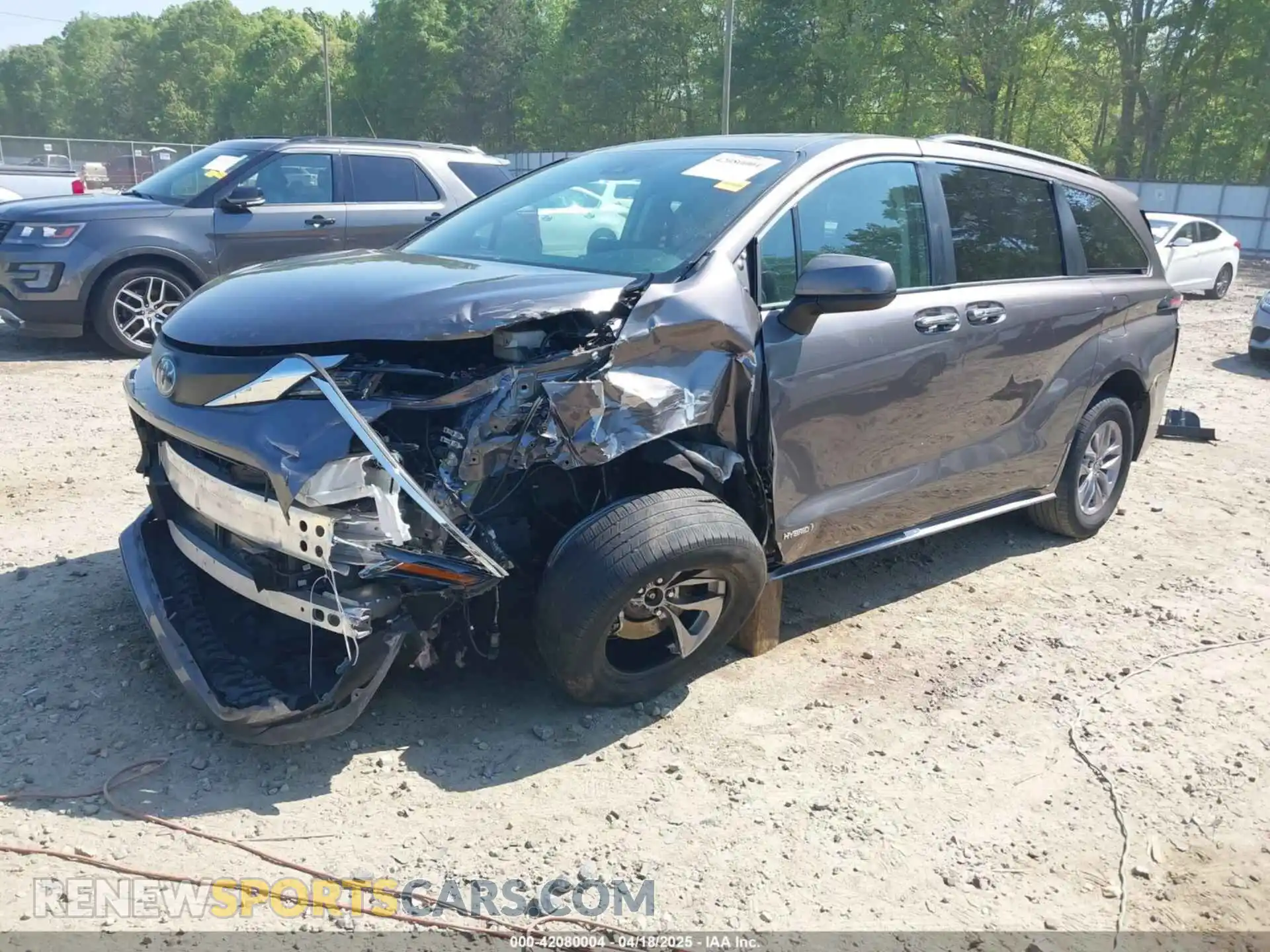 2 Photograph of a damaged car 5TDYRKEC0MS007394 TOYOTA SIENNA 2021