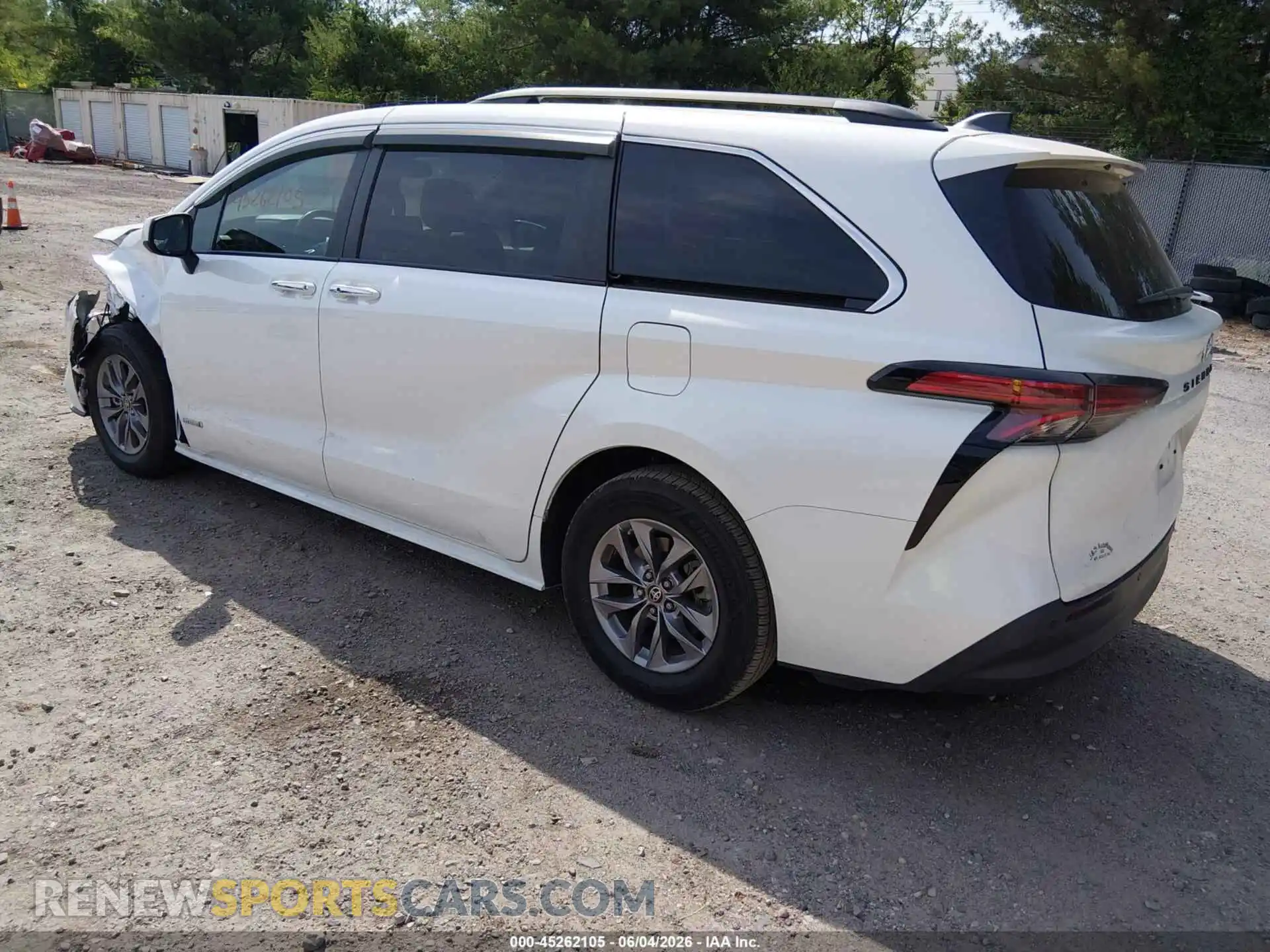 3 Фотография поврежденного автомобиля 5TDYRKEC1MS028271 TOYOTA SIENNA 2021