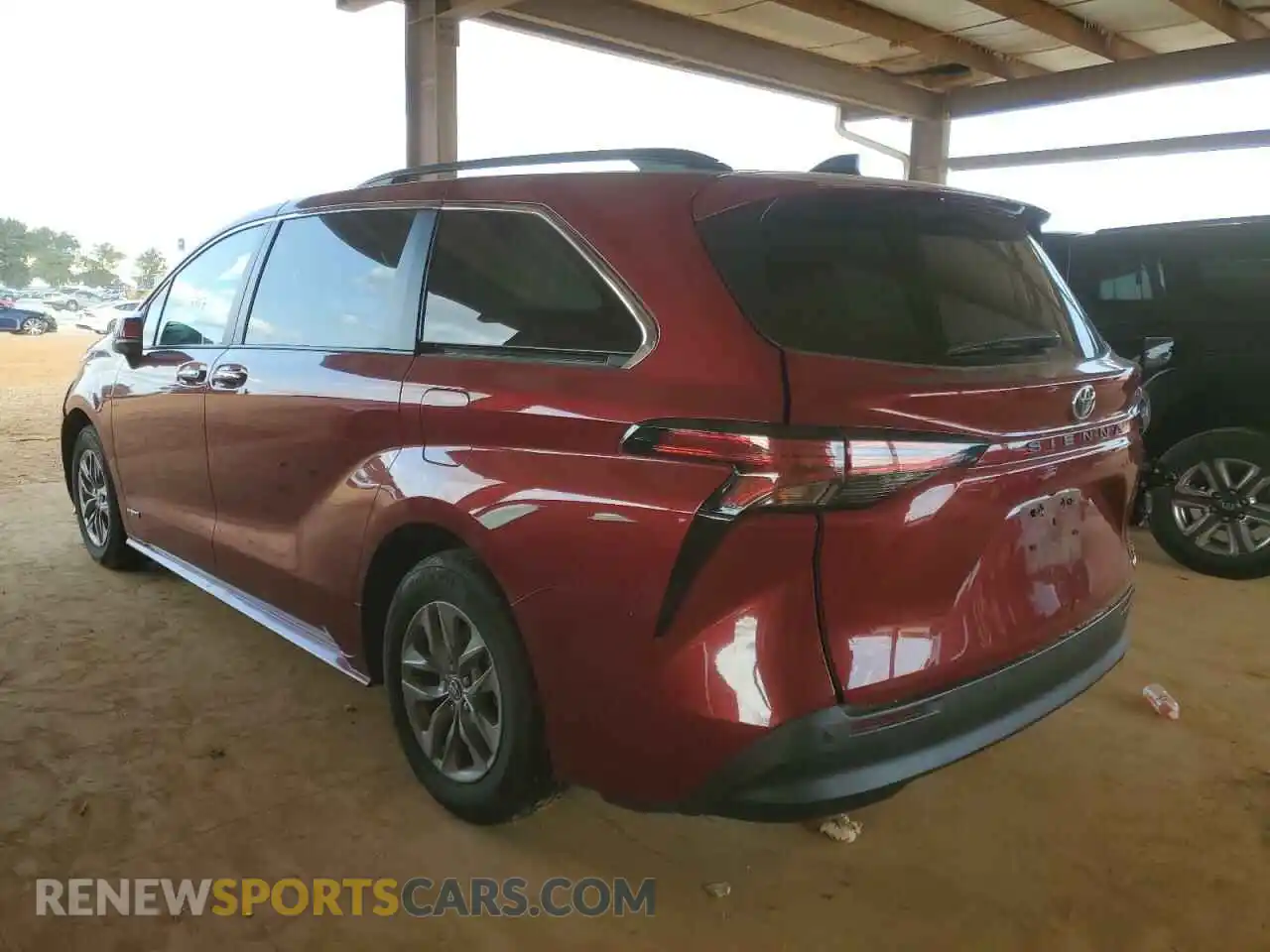 3 Photograph of a damaged car 5TDYRKEC2MS020762 TOYOTA SIENNA 2021