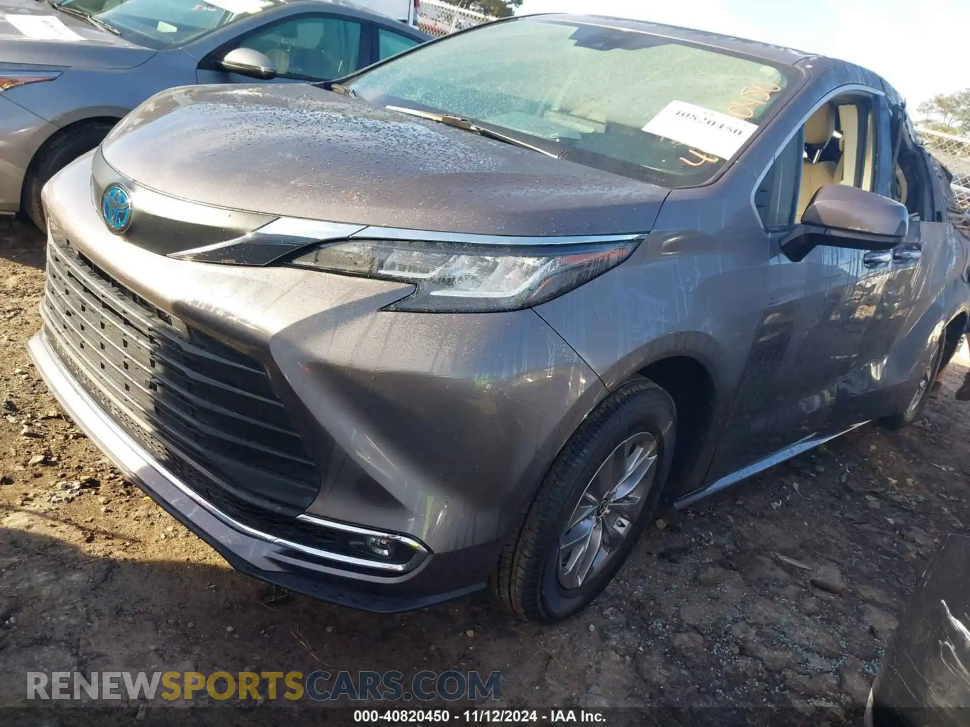 2 Photograph of a damaged car 5TDYRKEC2MS028196 TOYOTA SIENNA 2021