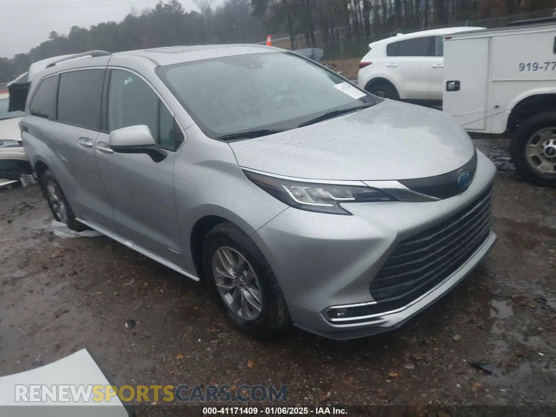 1 Photograph of a damaged car 5TDYRKEC2MS053745 TOYOTA SIENNA 2021