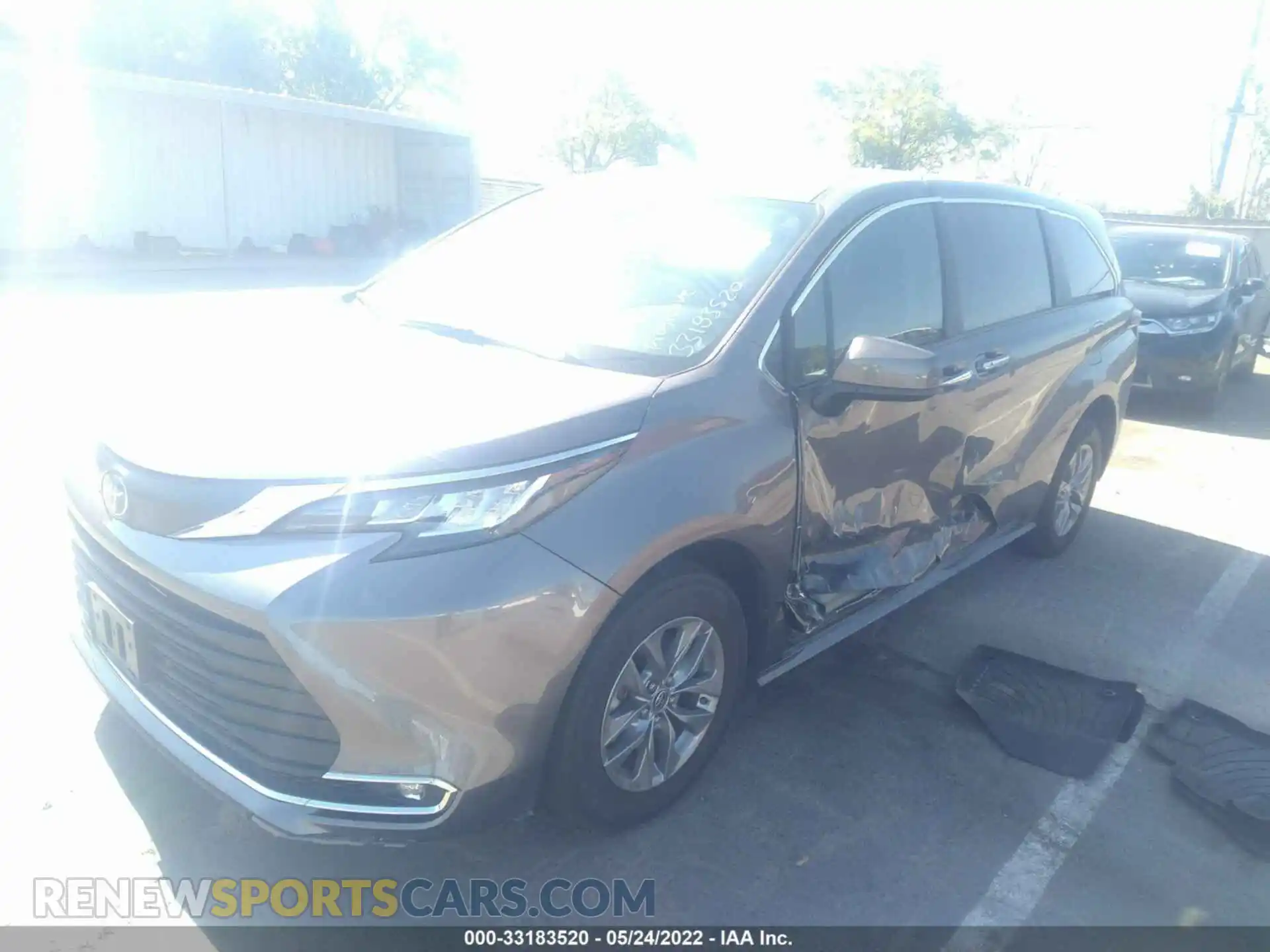 2 Photograph of a damaged car 5TDYRKEC4MS005065 TOYOTA SIENNA 2021