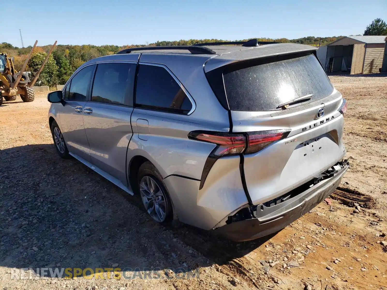 3 Photograph of a damaged car 5TDYRKEC4MS012484 TOYOTA SIENNA 2021