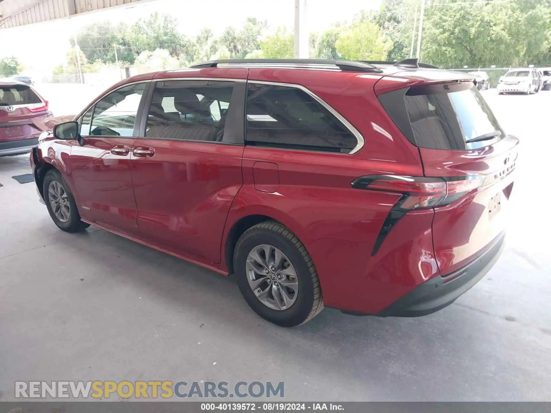 3 Photograph of a damaged car 5TDYRKEC5MS050628 TOYOTA SIENNA 2021