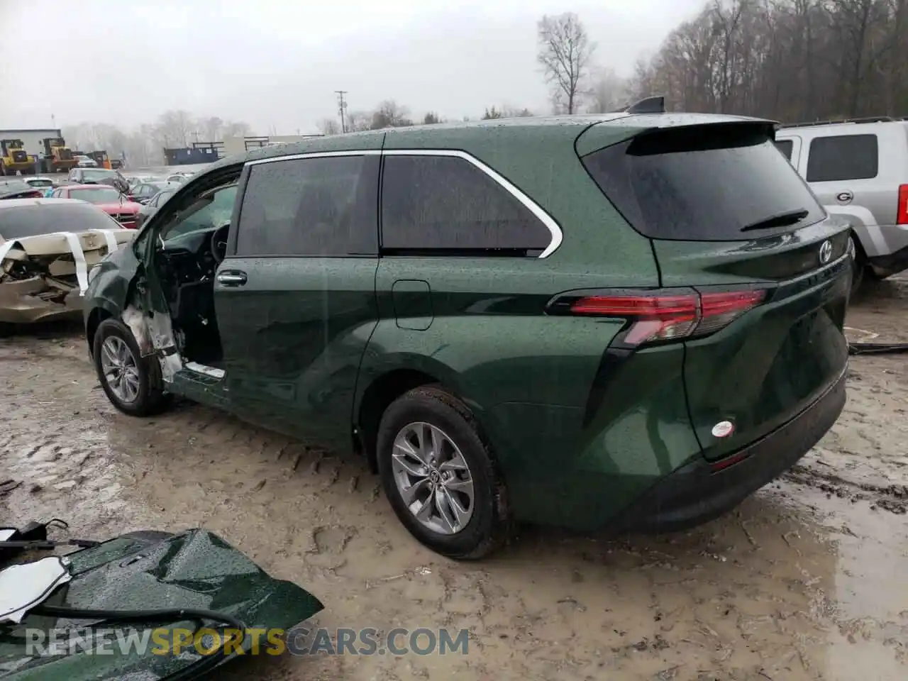 2 Photograph of a damaged car 5TDYRKEC7MS004220 TOYOTA SIENNA 2021