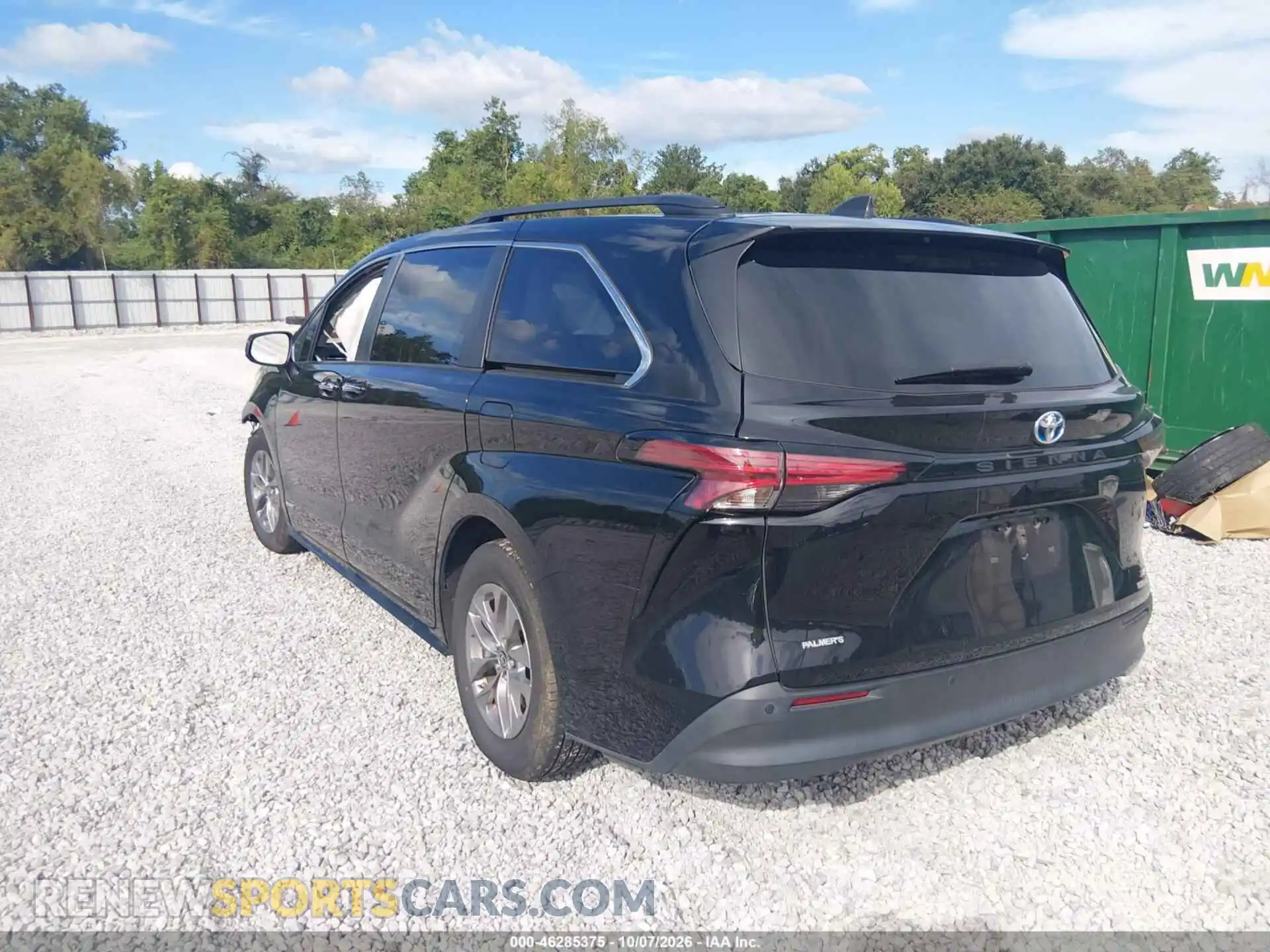 3 Фотография поврежденного автомобиля 5TDYRKEC8MS026016 TOYOTA SIENNA 2021