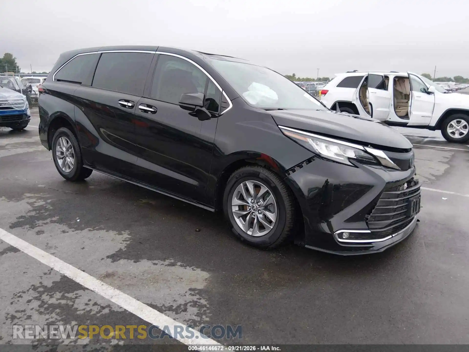 1 Photograph of a damaged car 5TDYSKFC1MS021548 TOYOTA SIENNA 2021