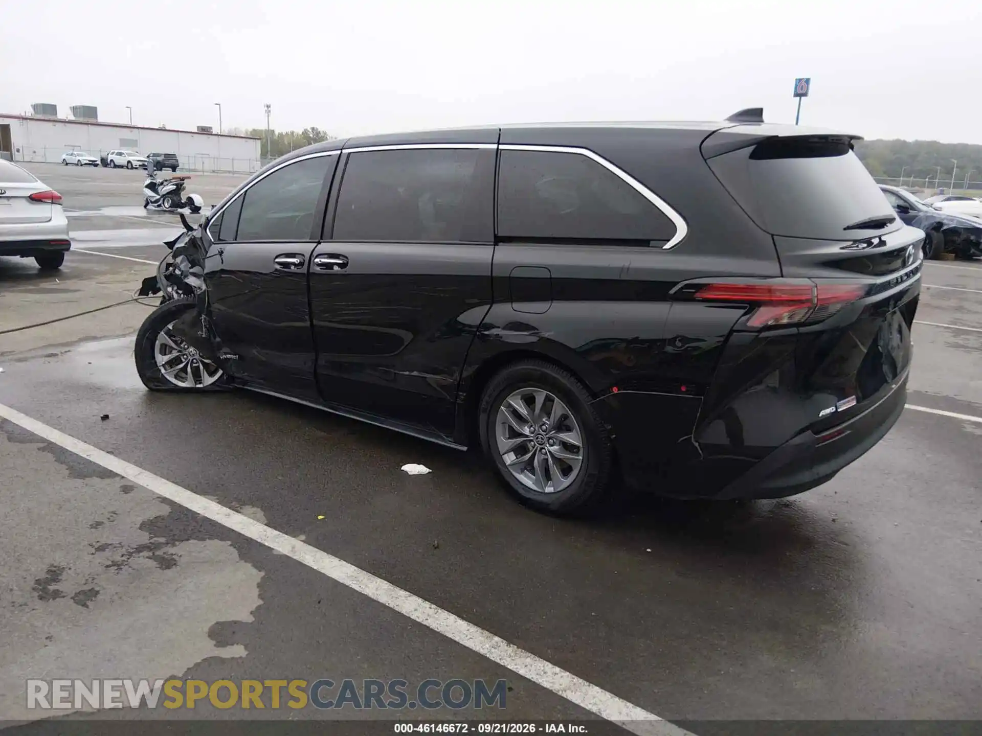 3 Photograph of a damaged car 5TDYSKFC1MS021548 TOYOTA SIENNA 2021
