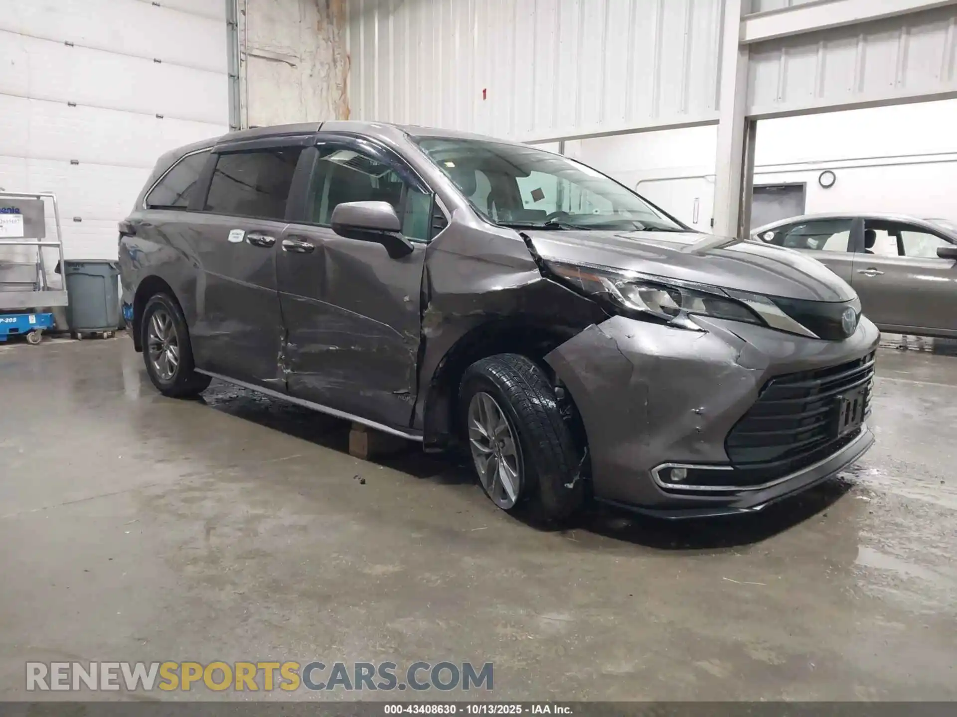 1 Photograph of a damaged car 5TDYSKFC2MS004130 TOYOTA SIENNA 2021