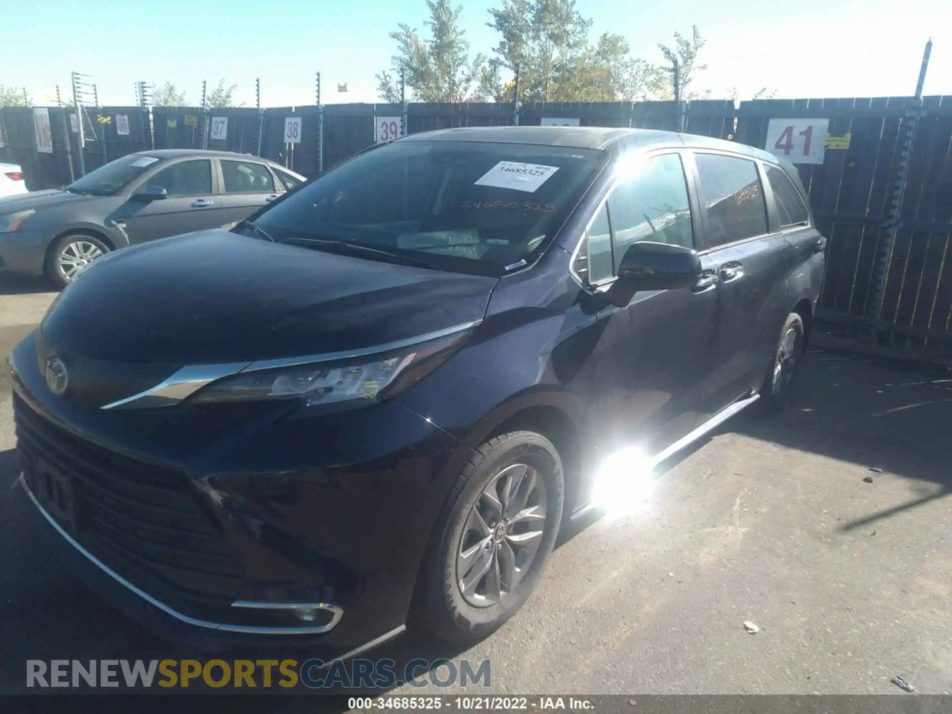2 Фотография поврежденного автомобиля 5TDYSKFC5MS011993 TOYOTA SIENNA 2021