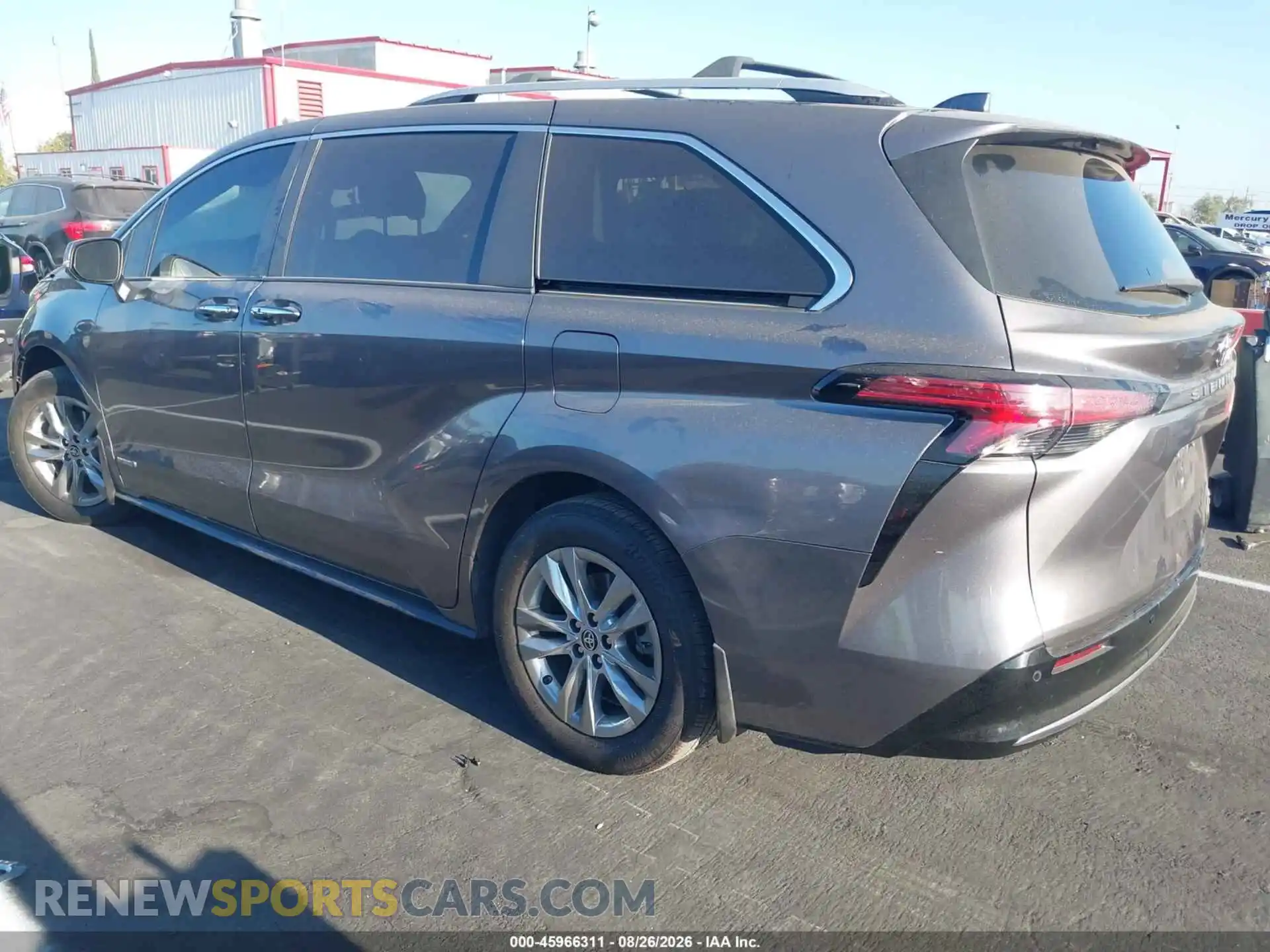 3 Photograph of a damaged car 5TDZRKECXMS057935 TOYOTA SIENNA 2021
