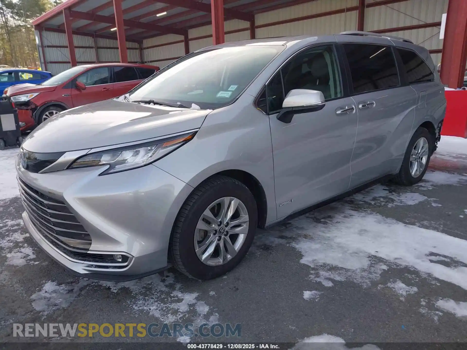 2 Photograph of a damaged car 5TDZSKFC2MS017416 TOYOTA SIENNA 2021
