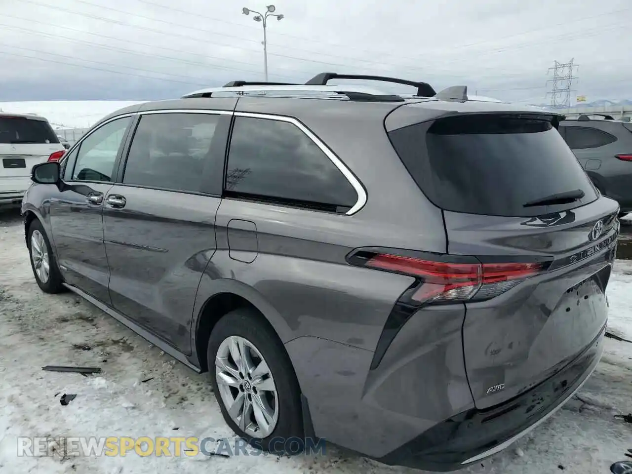 2 Фотография поврежденного автомобиля 5TDZSKFC3MS008238 TOYOTA SIENNA 2021