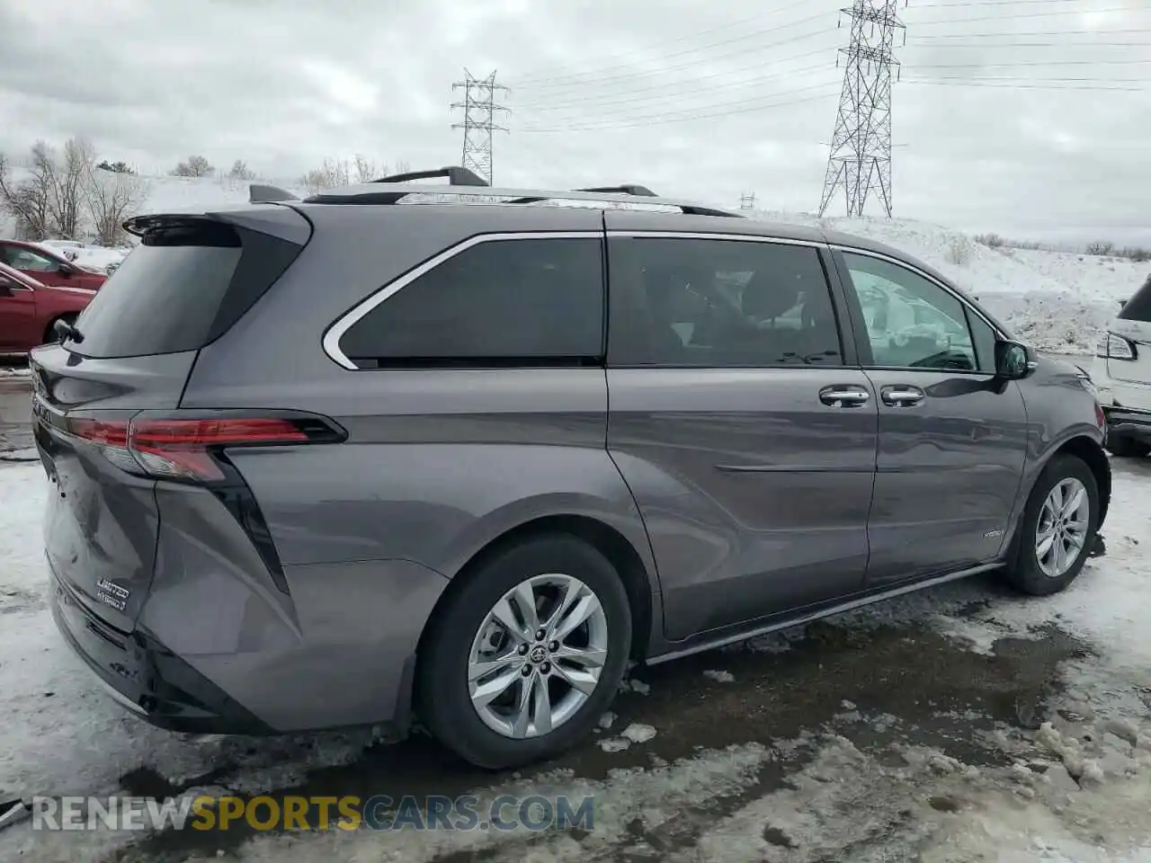 3 Фотография поврежденного автомобиля 5TDZSKFC3MS008238 TOYOTA SIENNA 2021