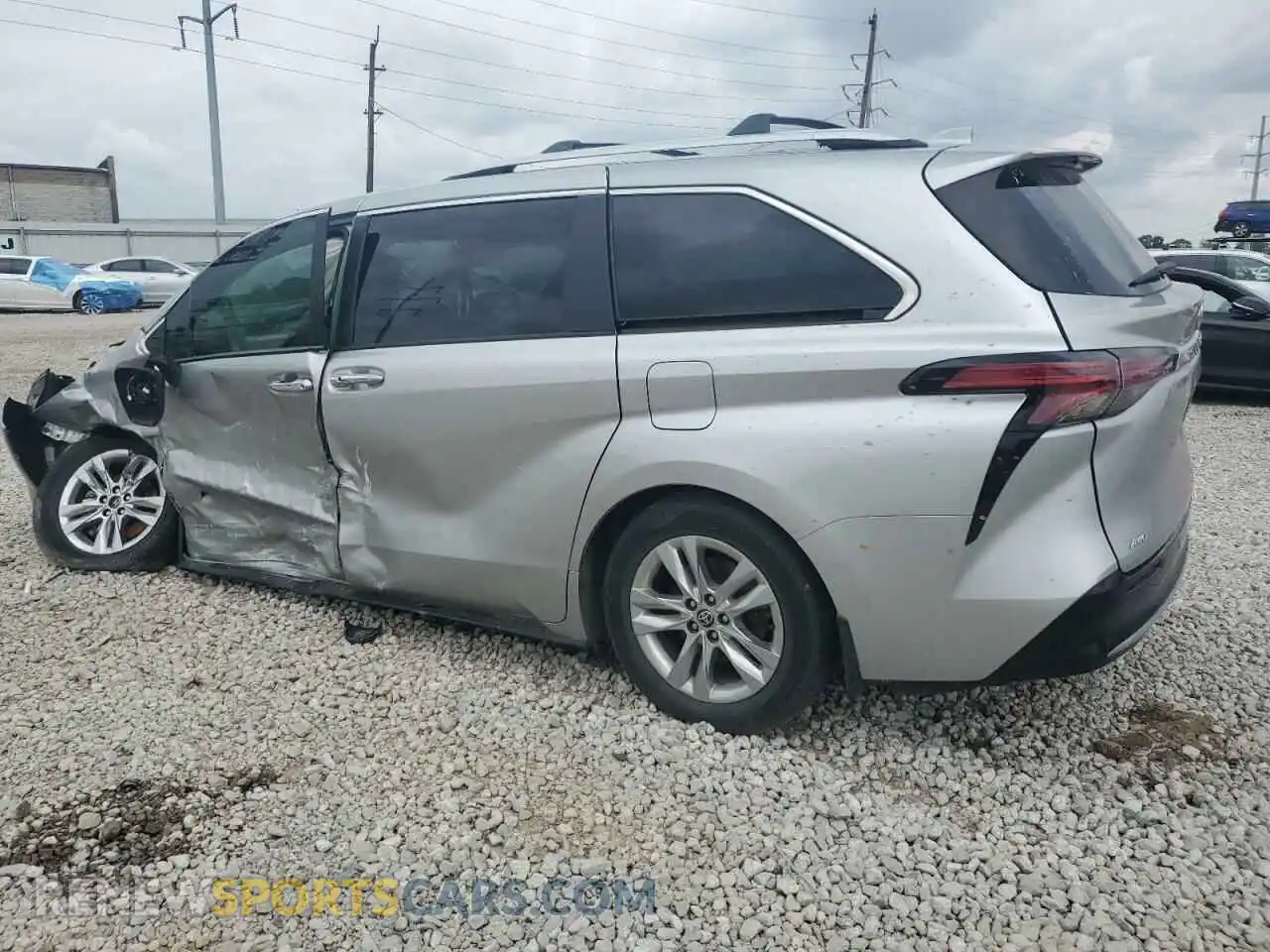 2 Photograph of a damaged car 5TDZSKFC4MS022925 TOYOTA SIENNA 2021