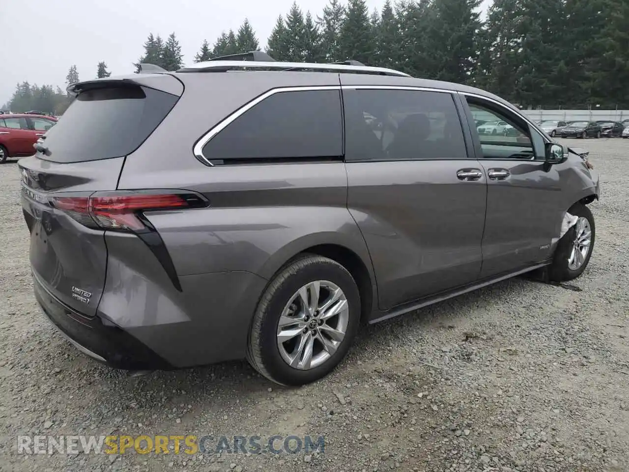 3 Photograph of a damaged car 5TDZSKFC6MS037085 TOYOTA SIENNA 2021