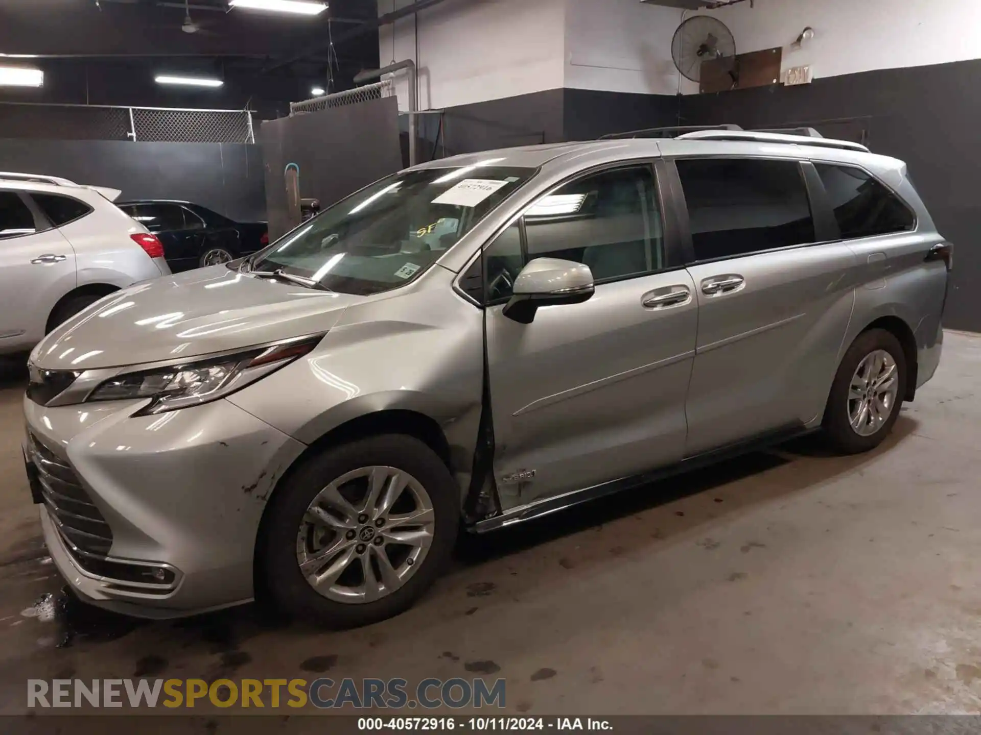2 Photograph of a damaged car 5TDZSKFC8MS022863 TOYOTA SIENNA 2021