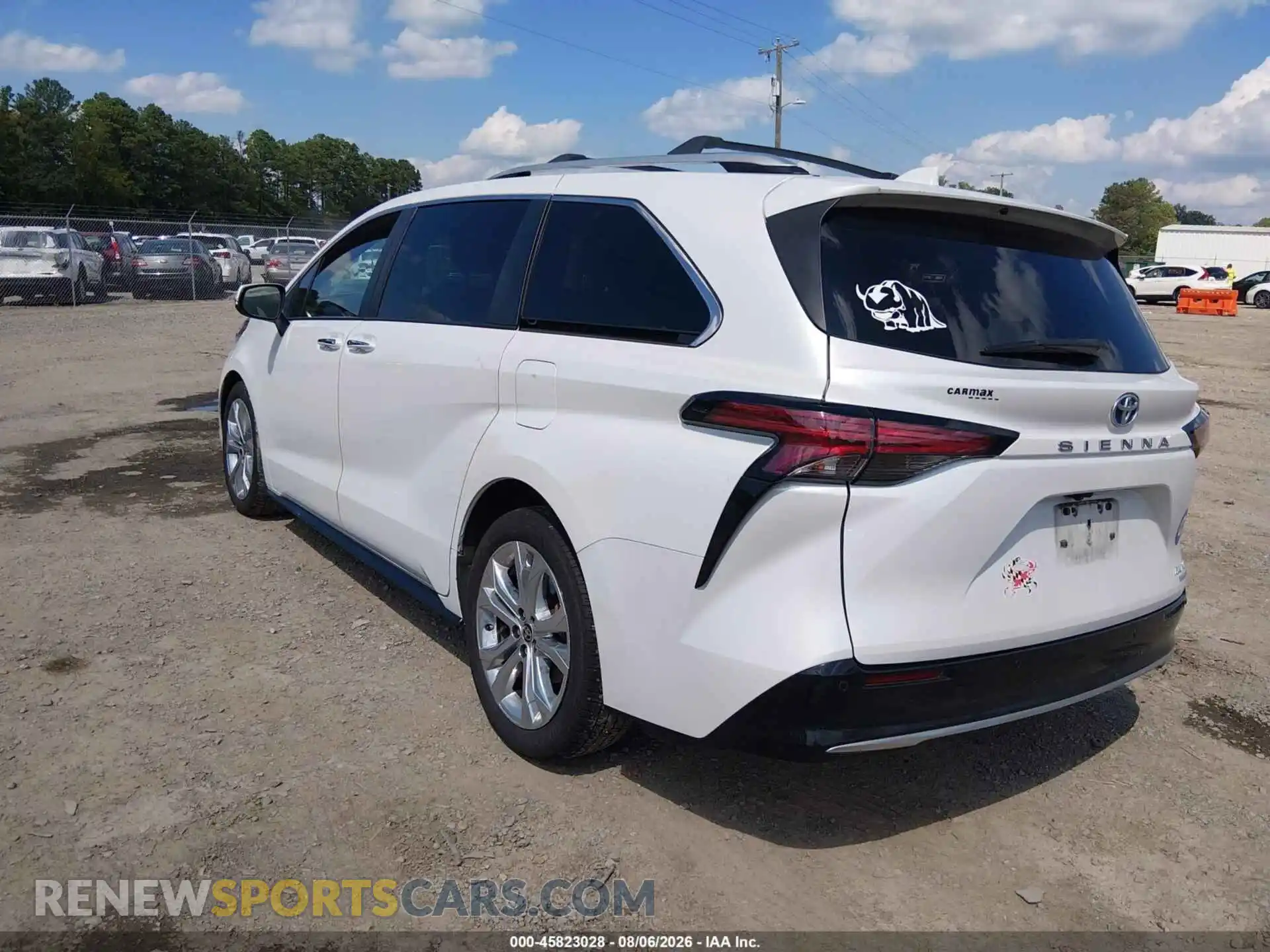 3 fotografías del automóvil dañado 5TDERKEC3NS093577 TOYOTA SIENNA 2022
