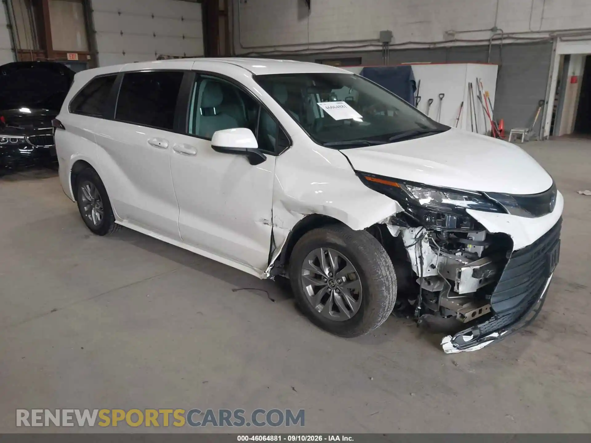 1 fotografías del automóvil dañado 5TDKRKEC3NS131344 TOYOTA SIENNA 2022