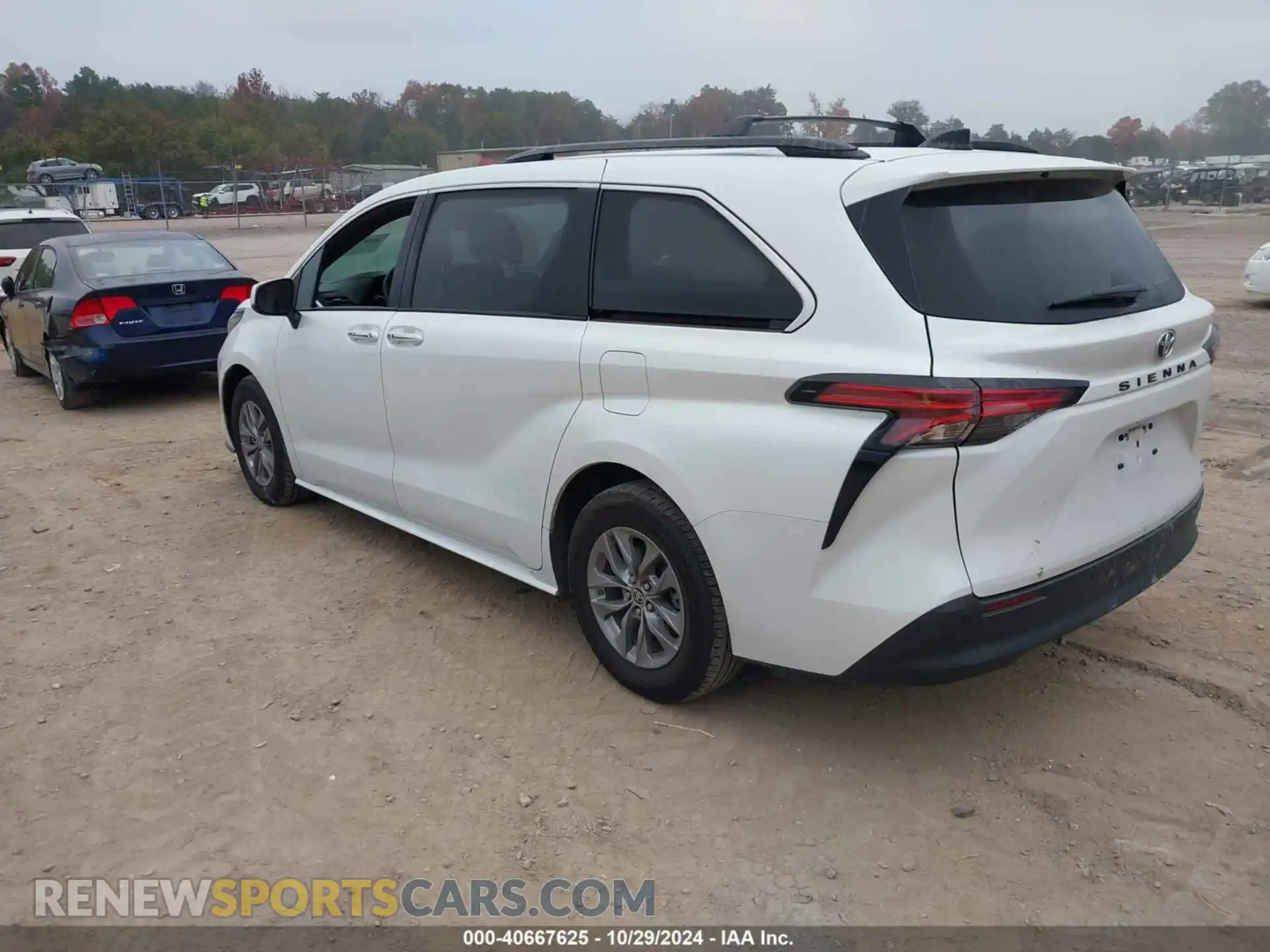 3 Photograph of a damaged car 5TDYRKEC6NS110028 TOYOTA SIENNA 2022