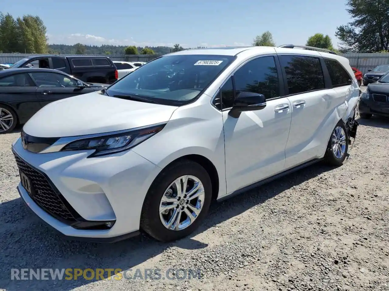 1 Photograph of a damaged car 5TDCSKFC0PS083909 TOYOTA SIENNA 2023