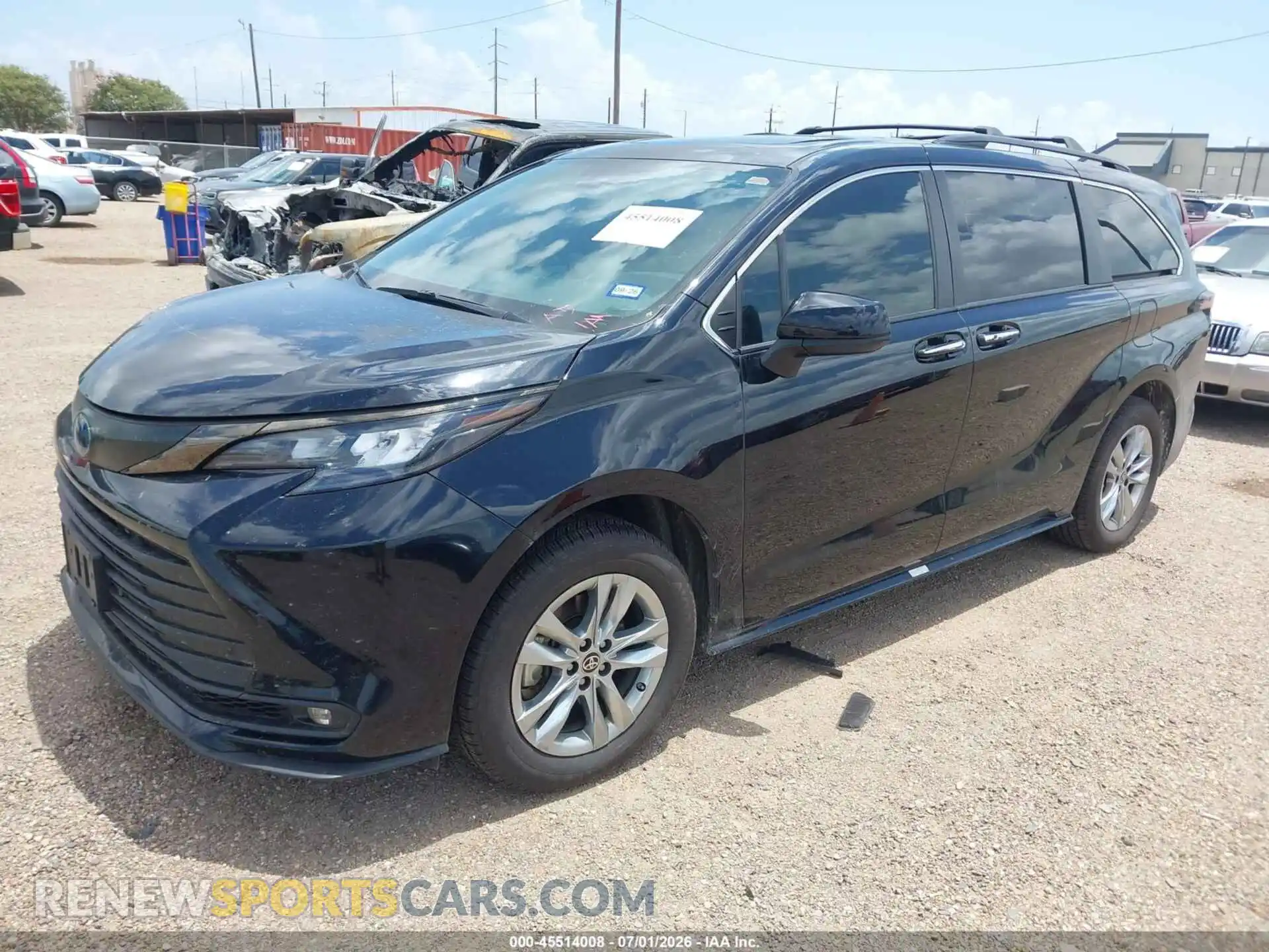 2 Фотография поврежденного автомобиля 5TDCSKFC2PS101391 TOYOTA SIENNA 2023