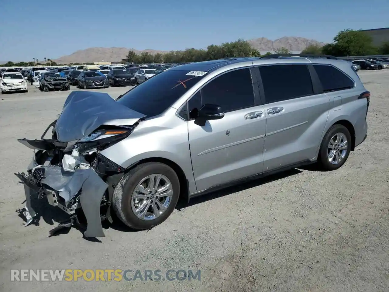 1 Photograph of a damaged car 5TDCSKFC5PS085512 TOYOTA SIENNA 2023