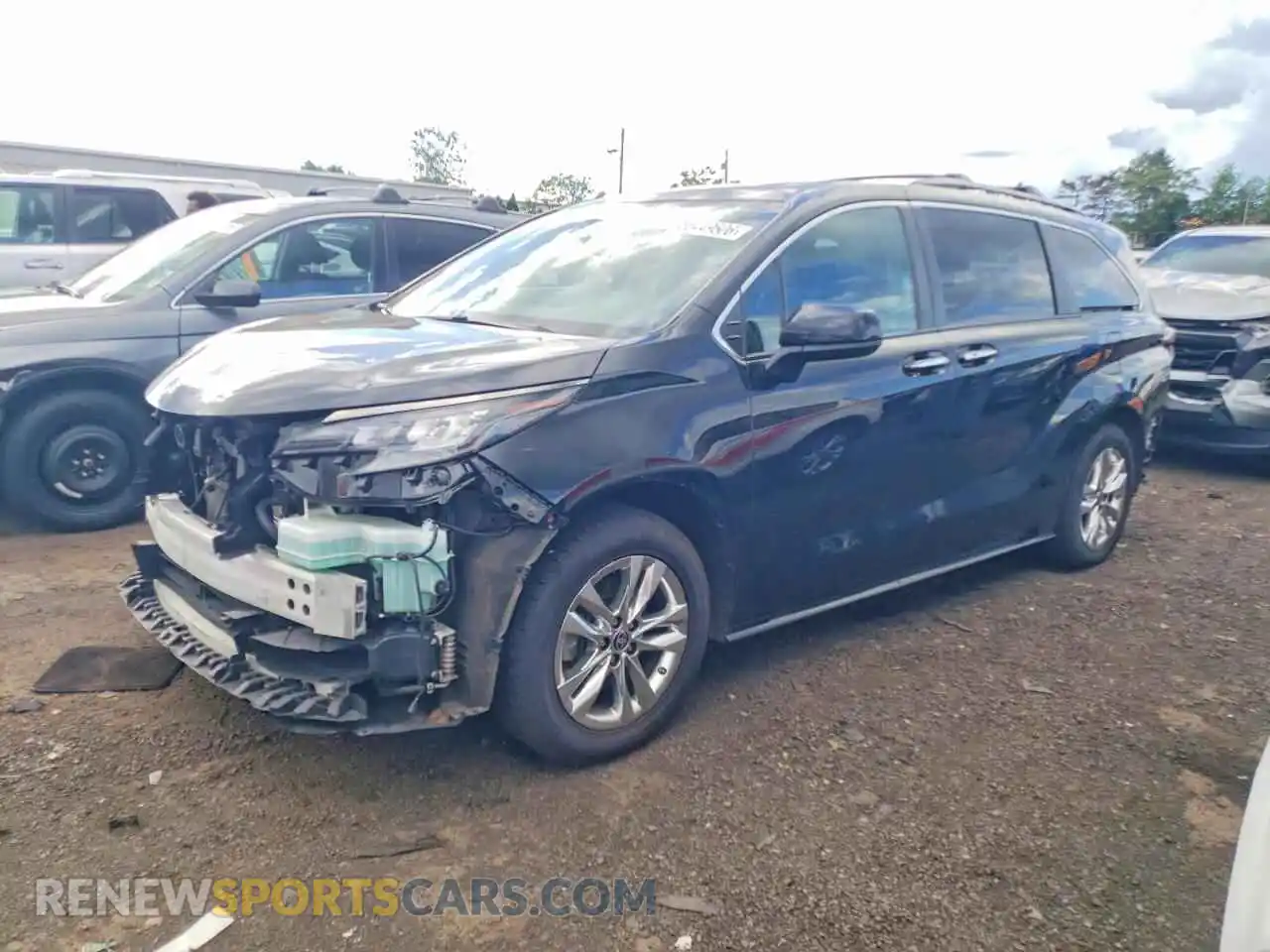1 Photograph of a damaged car 5TDCSKFCXPS099132 TOYOTA SIENNA 2023