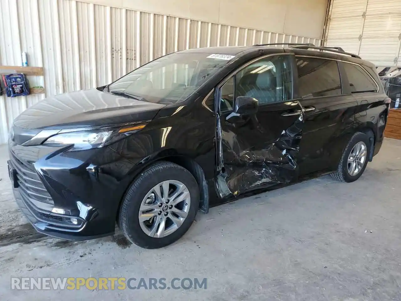 1 Photograph of a damaged car 5TDCSKFCXPS107701 TOYOTA SIENNA 2023