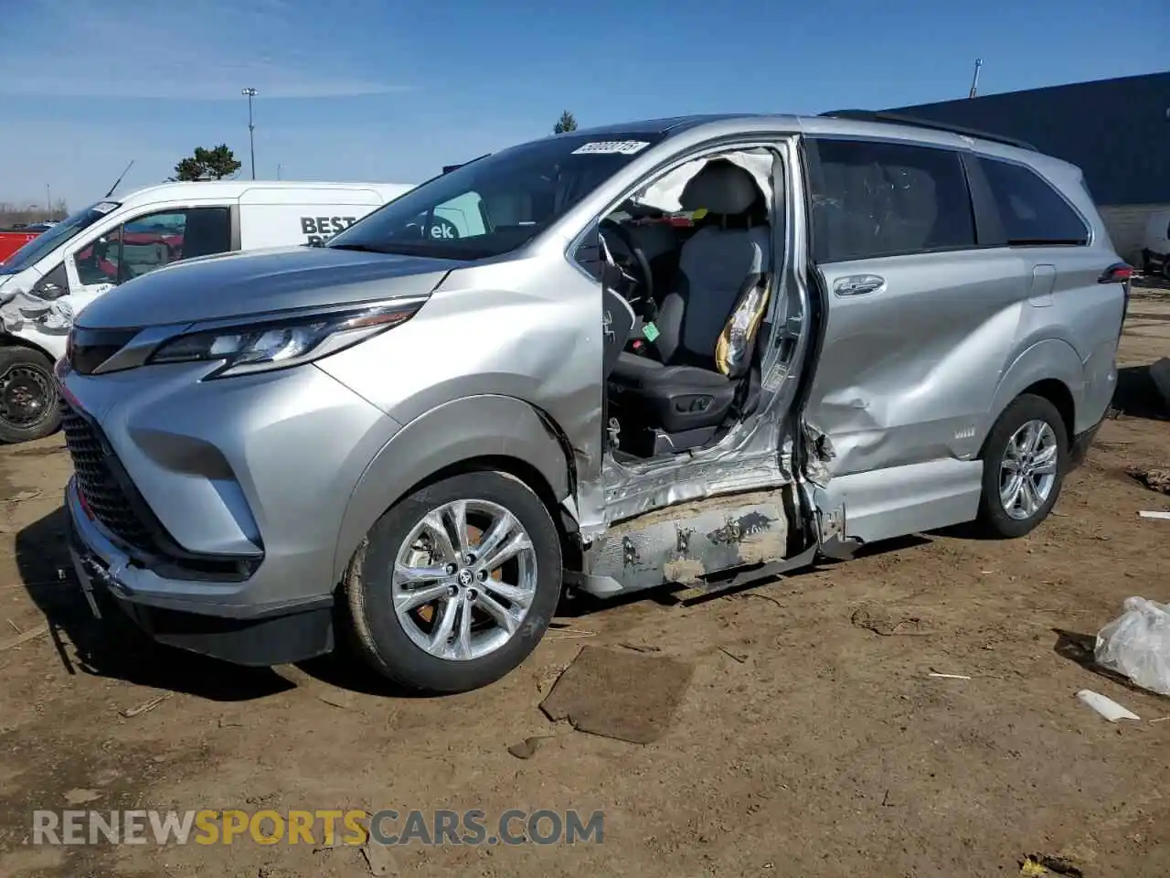 1 Photograph of a damaged car 5TDDSKFC2PS089148 TOYOTA SIENNA 2023