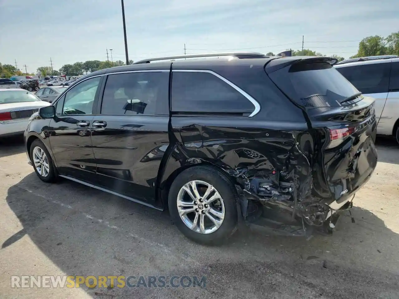 2 Фотография поврежденного автомобиля 5TDDSKFC2PS093930 TOYOTA SIENNA 2023