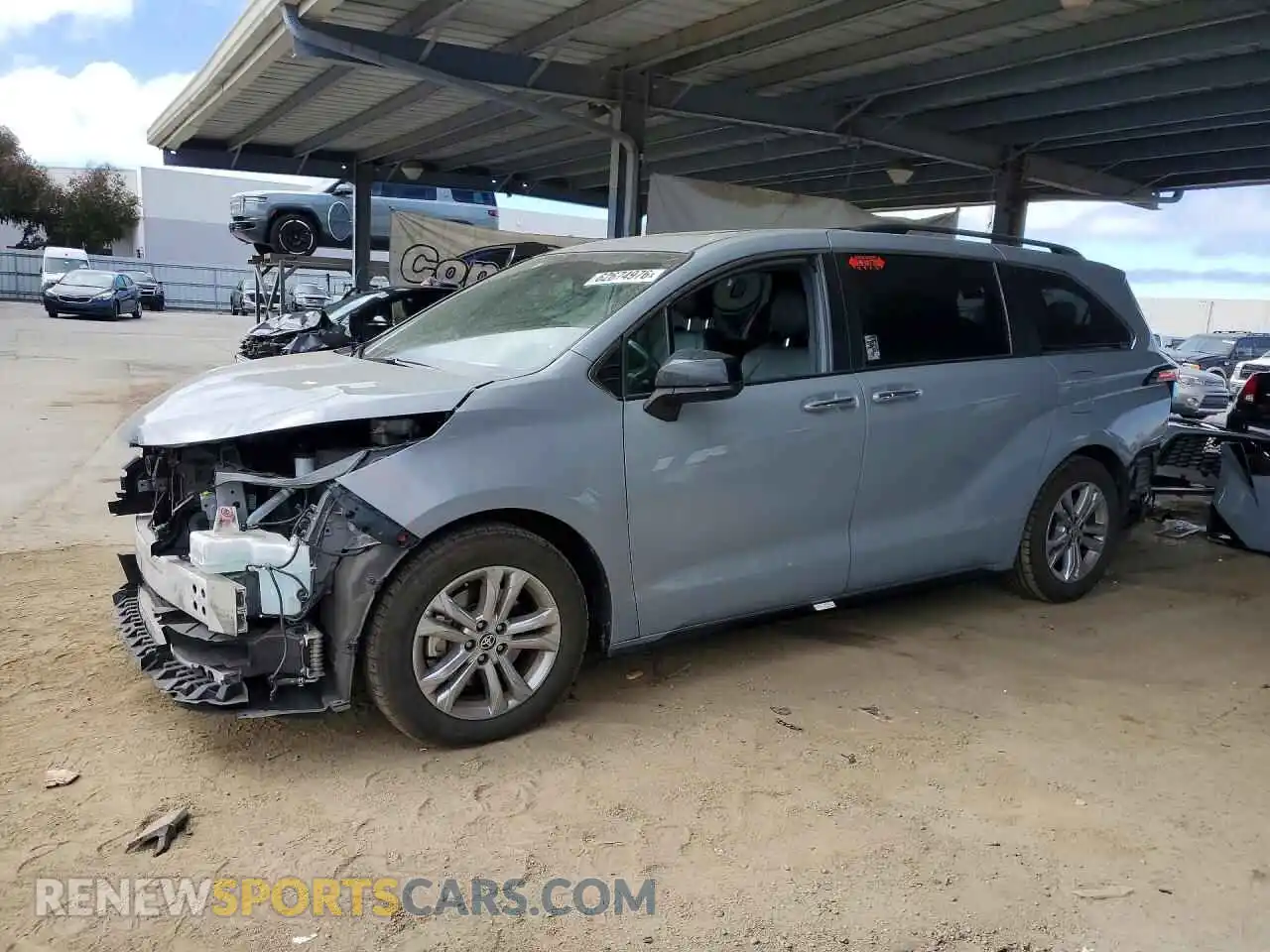 1 fotografías del automóvil dañado 5TDDSKFC4PS092245 TOYOTA SIENNA 2023