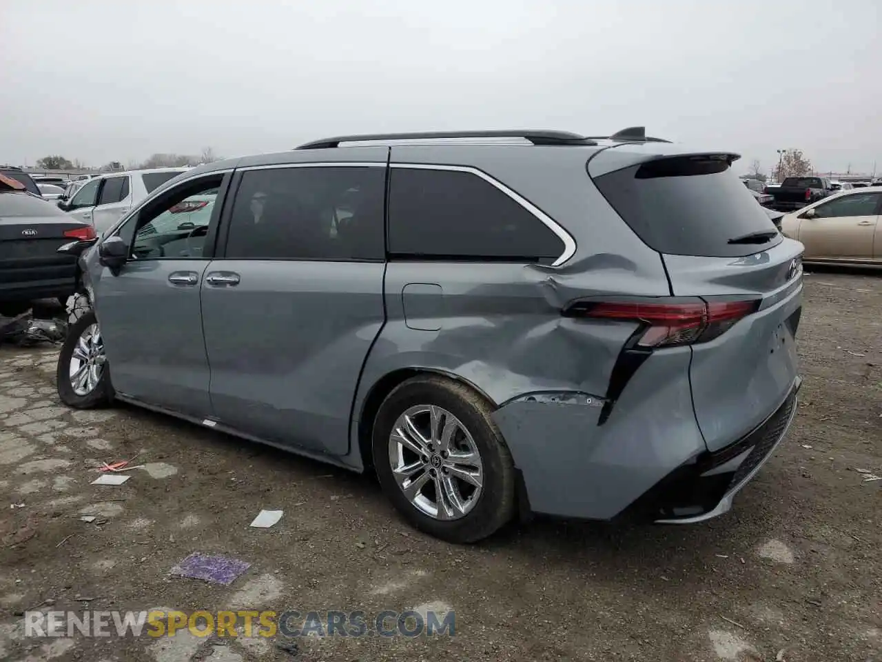 2 Photograph of a damaged car 5TDDSKFC8PS102498 TOYOTA SIENNA 2023