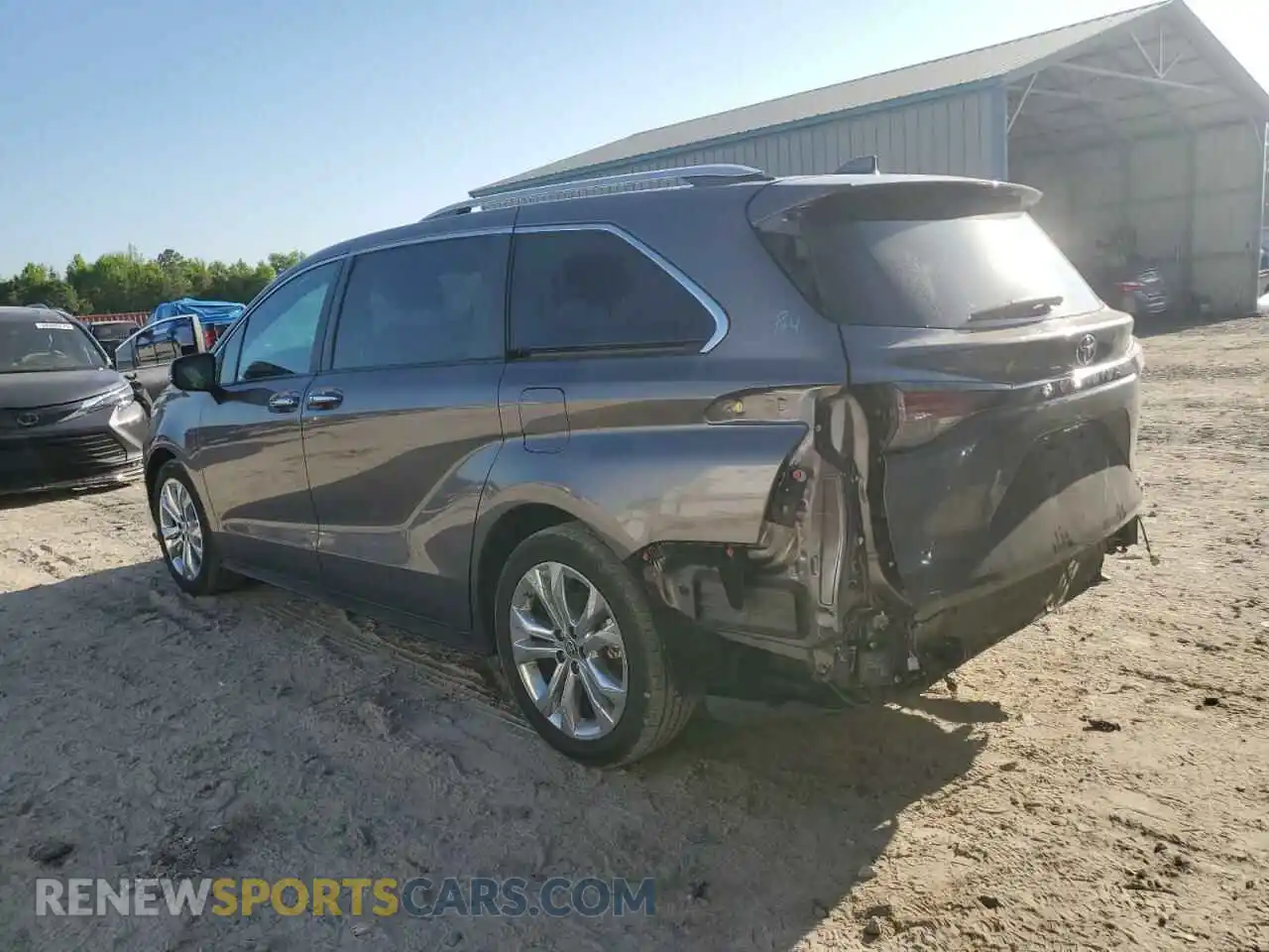 2 Photograph of a damaged car 5TDERKEC5PS165463 TOYOTA SIENNA 2023