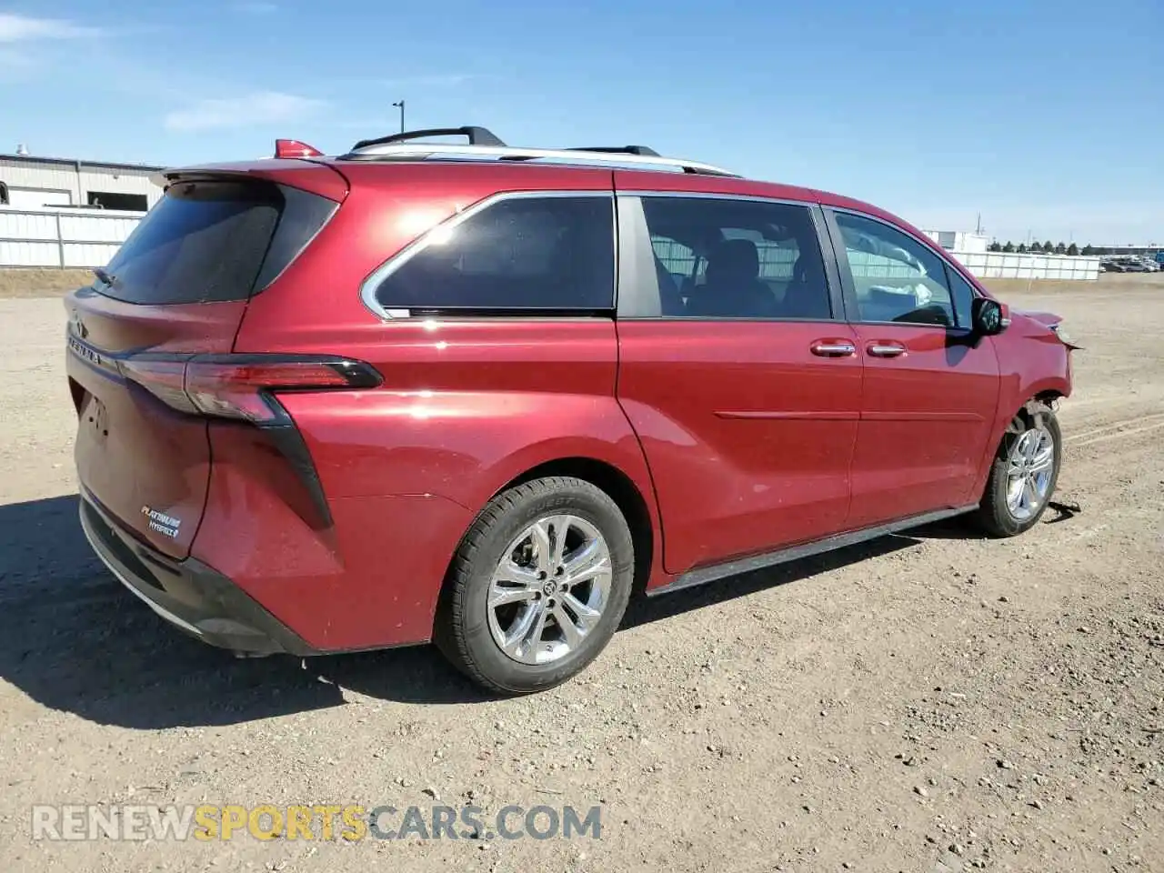 3 Photograph of a damaged car 5TDESKFC9PS100229 TOYOTA SIENNA 2023