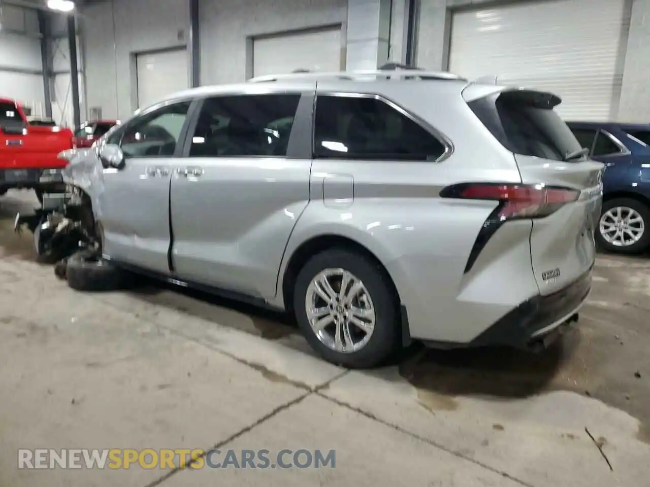 2 Photograph of a damaged car 5TDESKFCXPS084364 TOYOTA SIENNA 2023