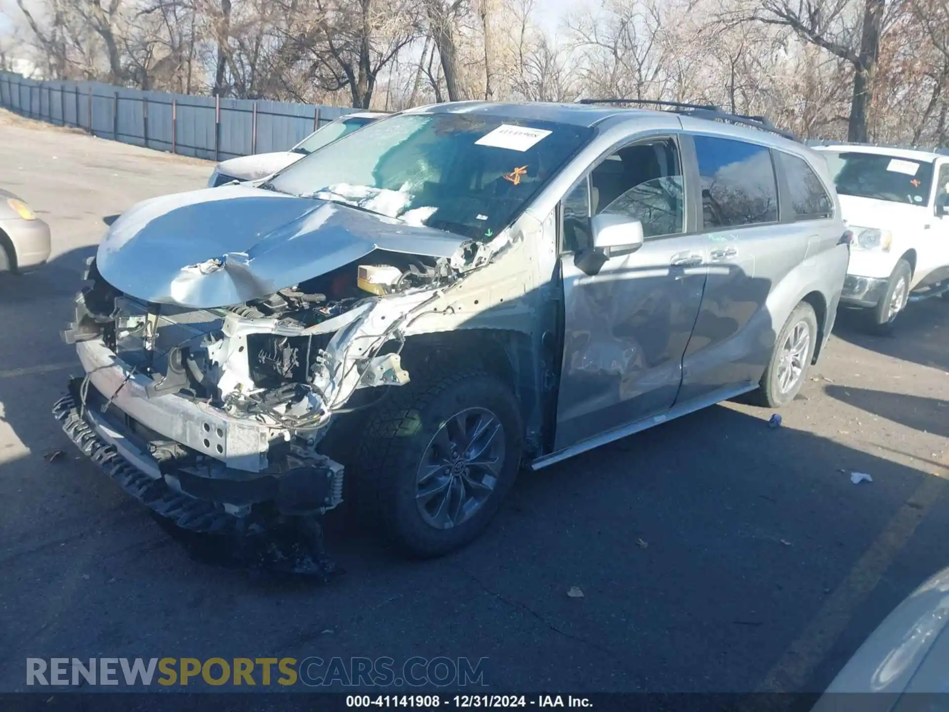 2 Photograph of a damaged car 5TDJSKFC2PS104833 TOYOTA SIENNA 2023