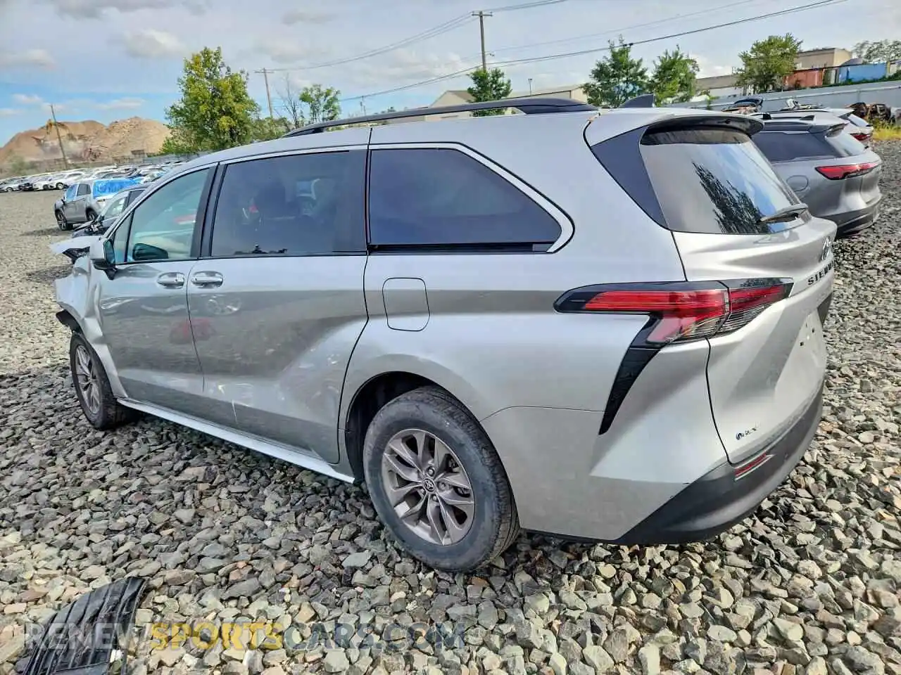 2 Фотография поврежденного автомобиля 5TDBRKEC9SS239222 TOYOTA SIENNA 2025