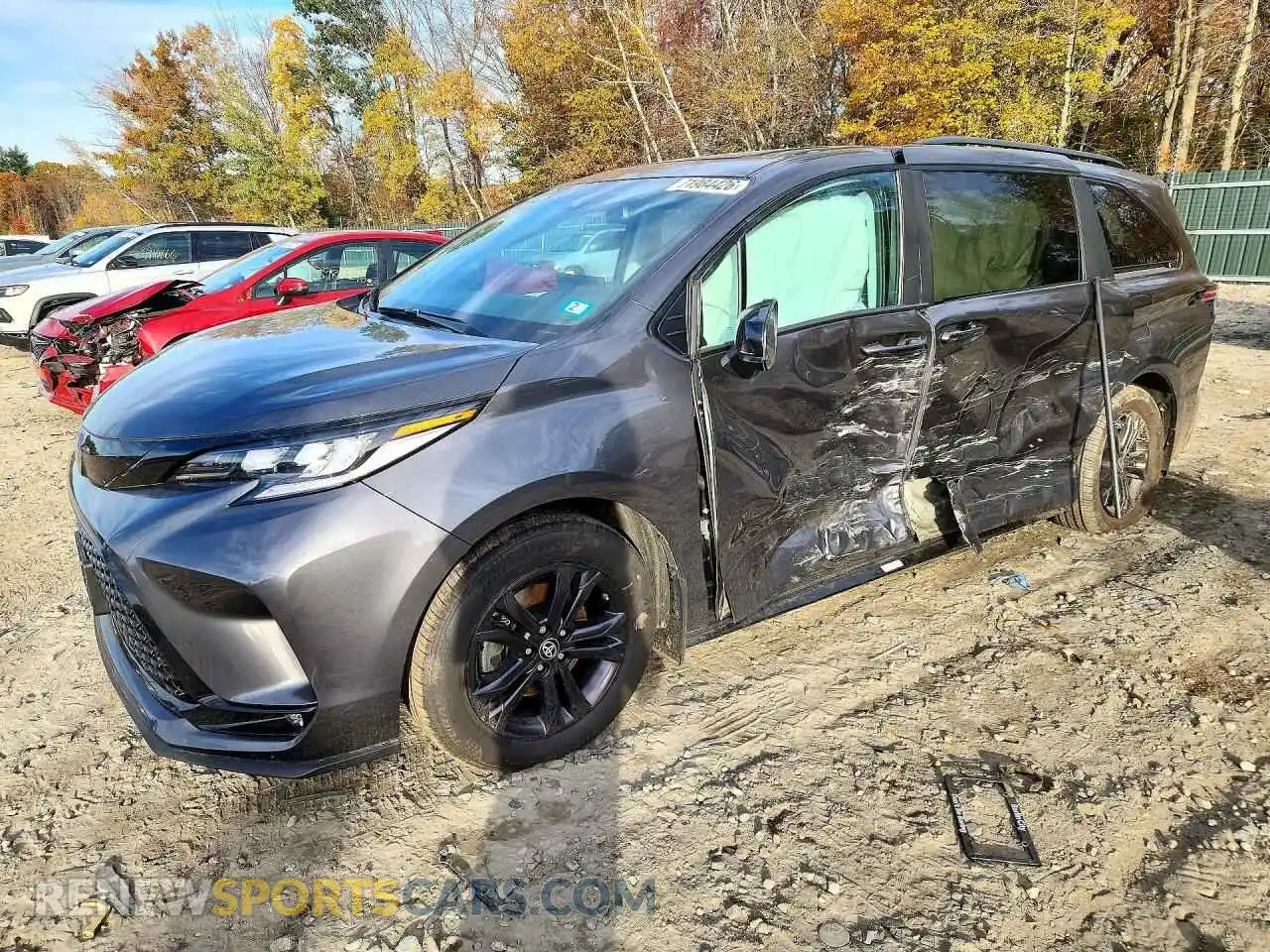 1 Фотография поврежденного автомобиля 5TDDSKFC5SS167883 TOYOTA SIENNA 2025