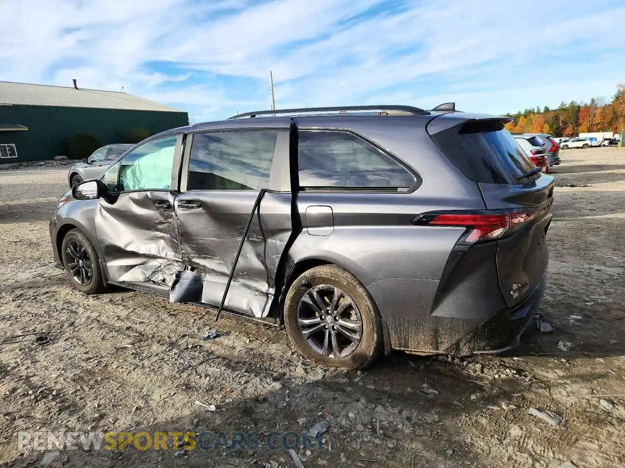 2 Фотография поврежденного автомобиля 5TDDSKFC5SS167883 TOYOTA SIENNA 2025
