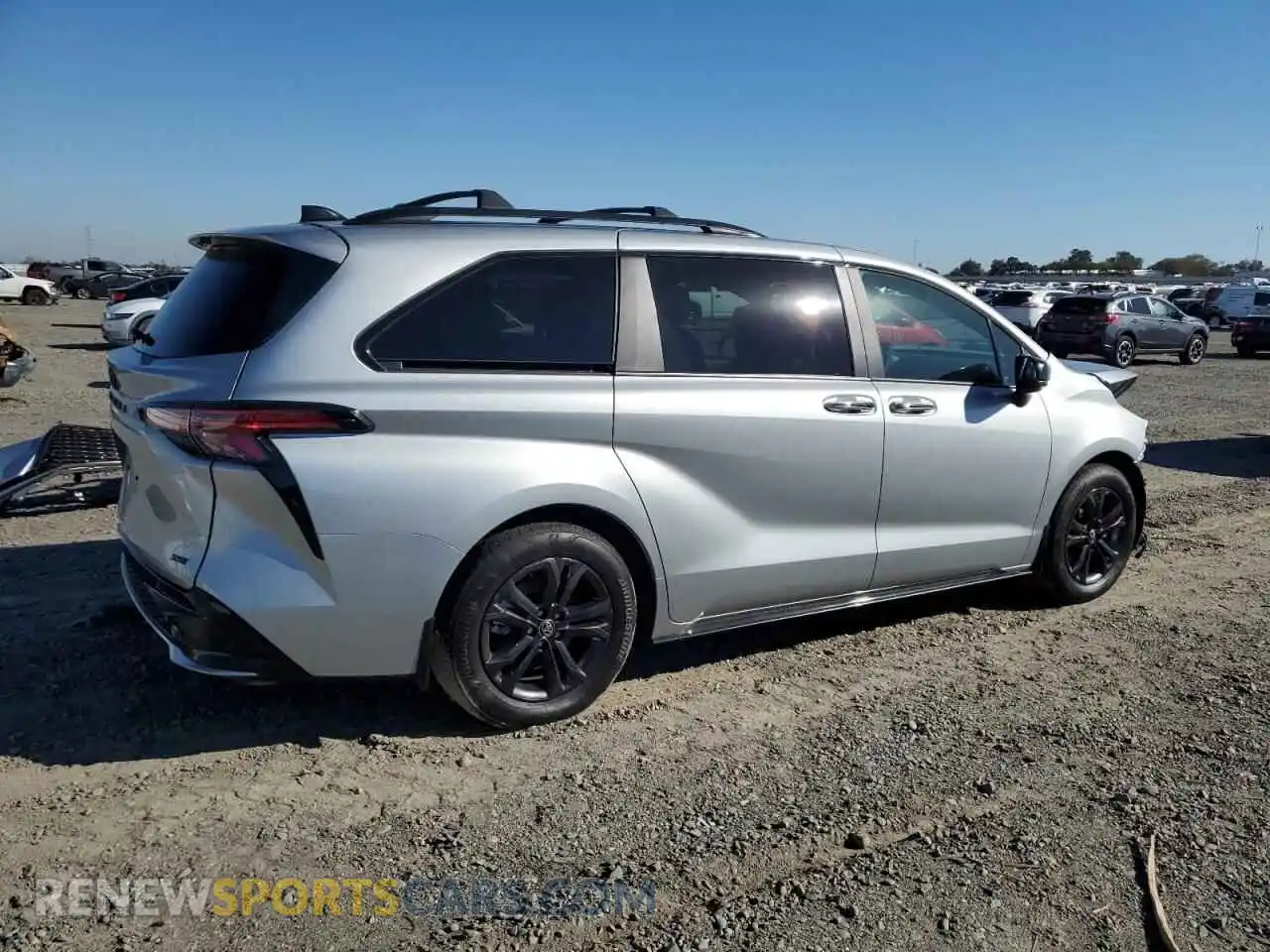 3 Фотография поврежденного автомобиля 5TDDSKFC9SS201324 TOYOTA SIENNA 2025