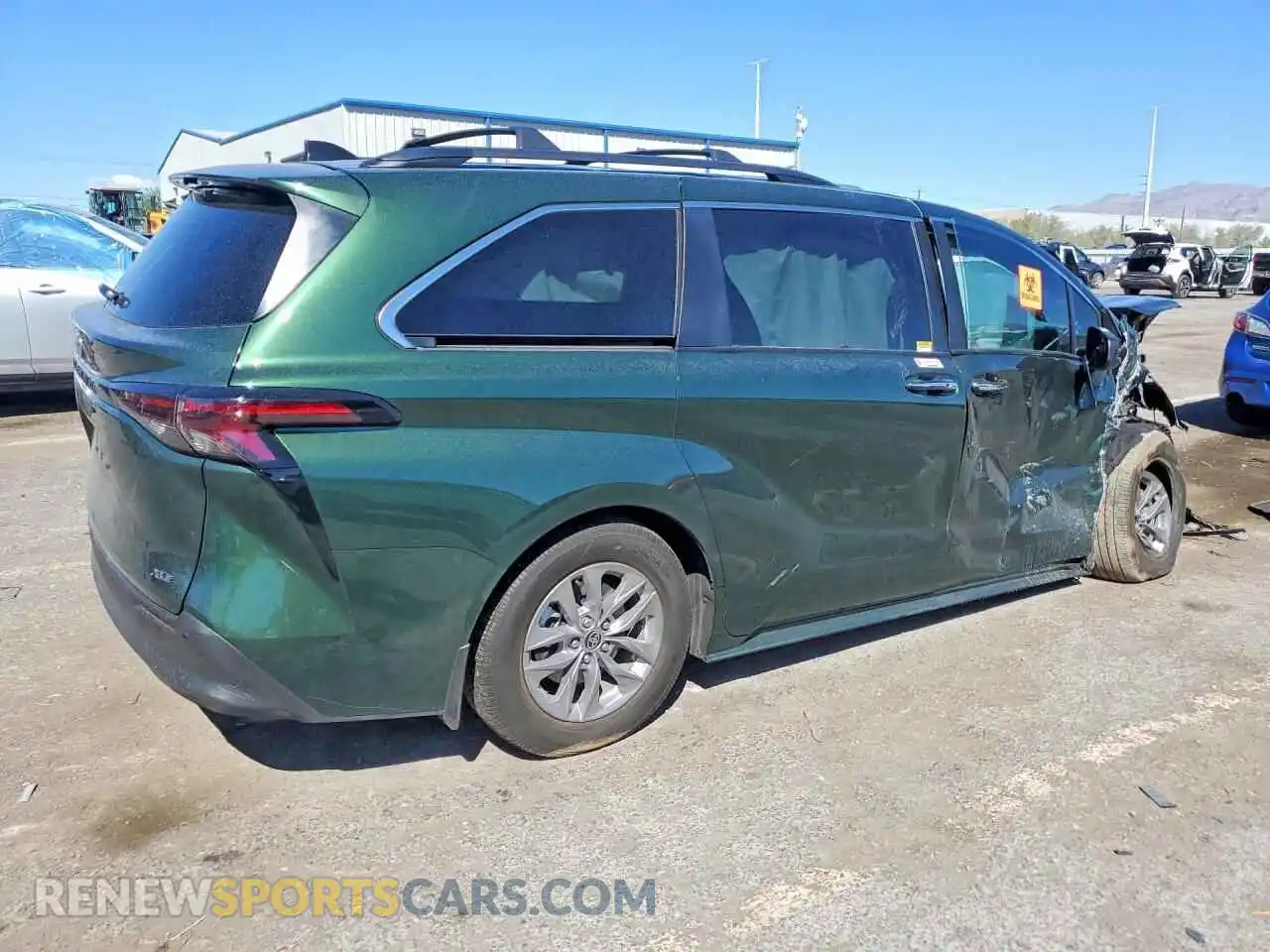 3 Photograph of a damaged car 5TDYRKEC3TS300916 TOYOTA SIENNA 2026
