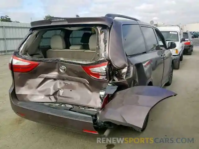 4 Photograph of a damaged car 5TDYZ3DC1KS978361 TOYOTA SIENNA LIM 2019