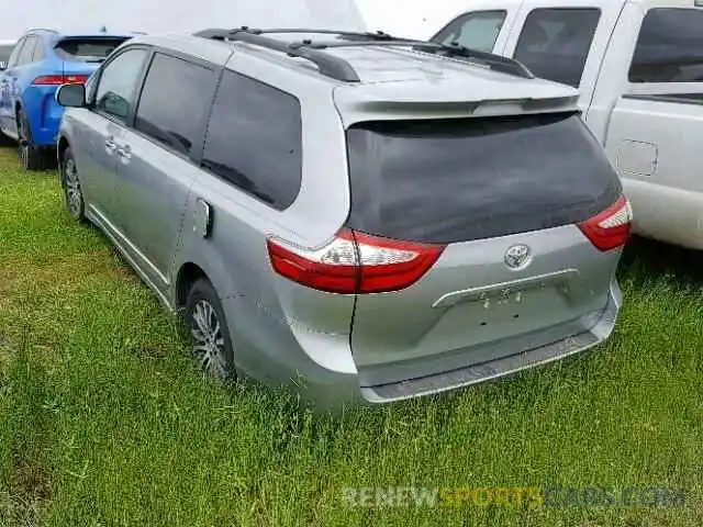 3 Photograph of a damaged car 5TDYZ3DC8KS970676 TOYOTA SIENNA LIM 2019