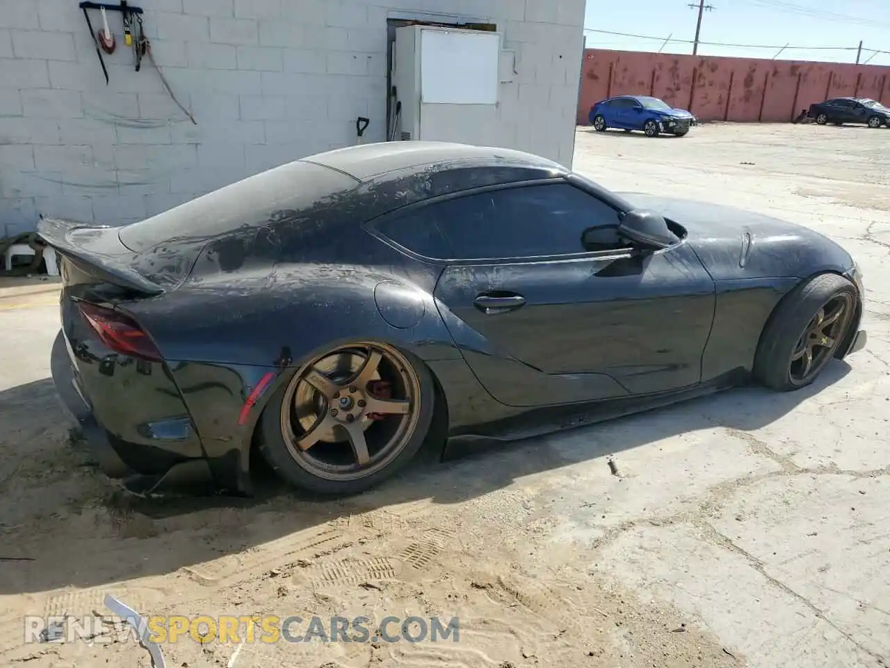 3 Фотография поврежденного автомобиля WZ1DB4C01LW027810 TOYOTA SUPRA 2020