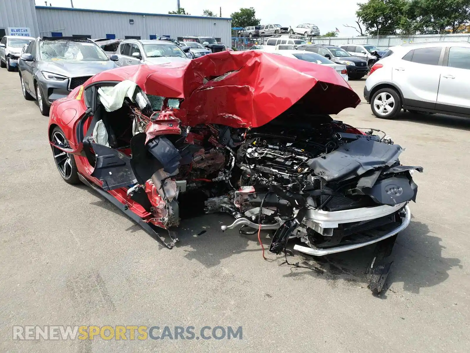 1 Photograph of a damaged car WZ1DB4C02LW027900 TOYOTA SUPRA 2020