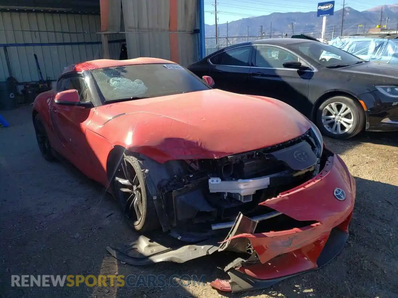 1 fotografías del automóvil dañado WZ1DB4C03LW020616 TOYOTA SUPRA 2020