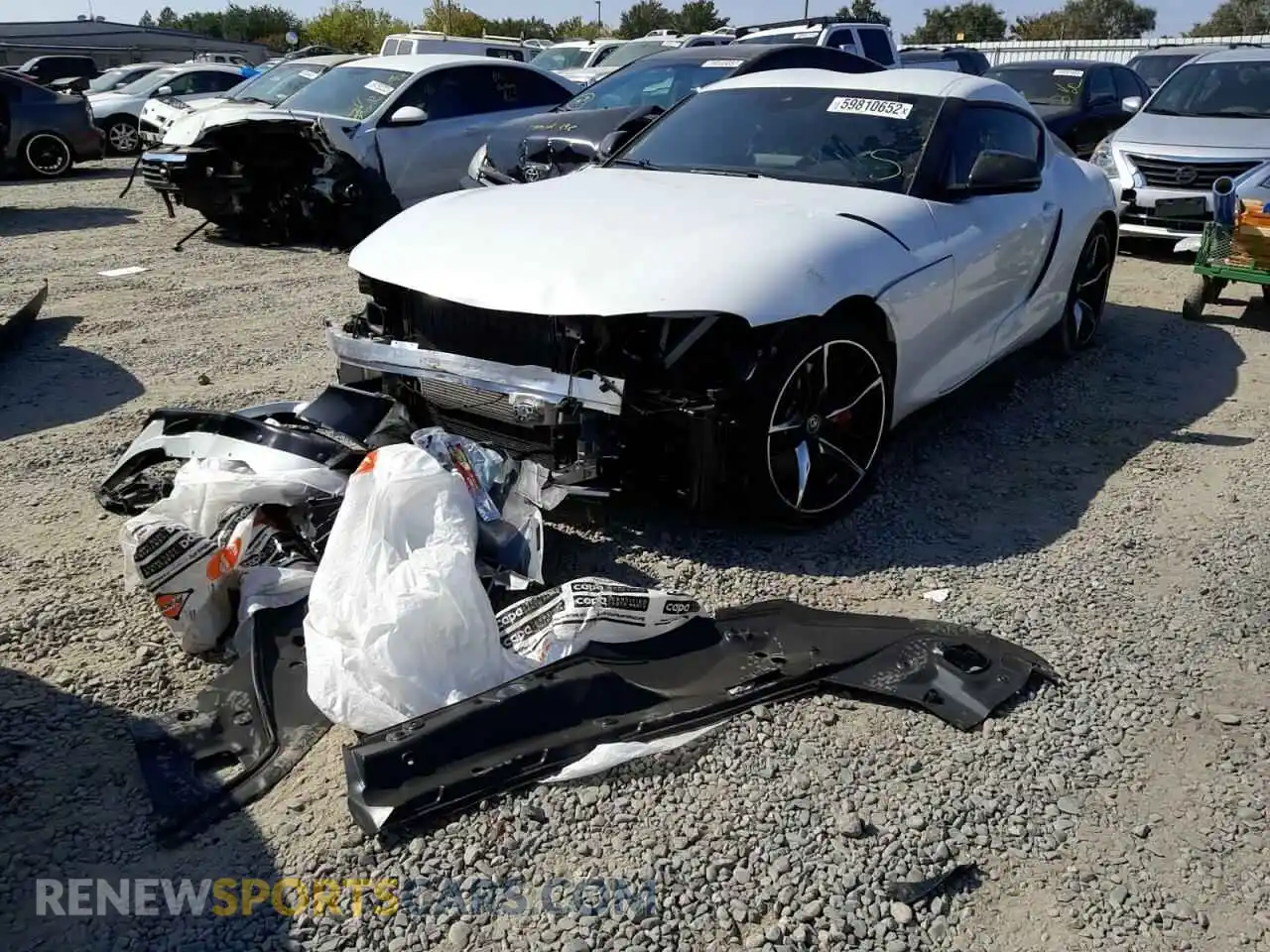 2 Photograph of a damaged car WZ1DB4C04LW030510 TOYOTA SUPRA 2020