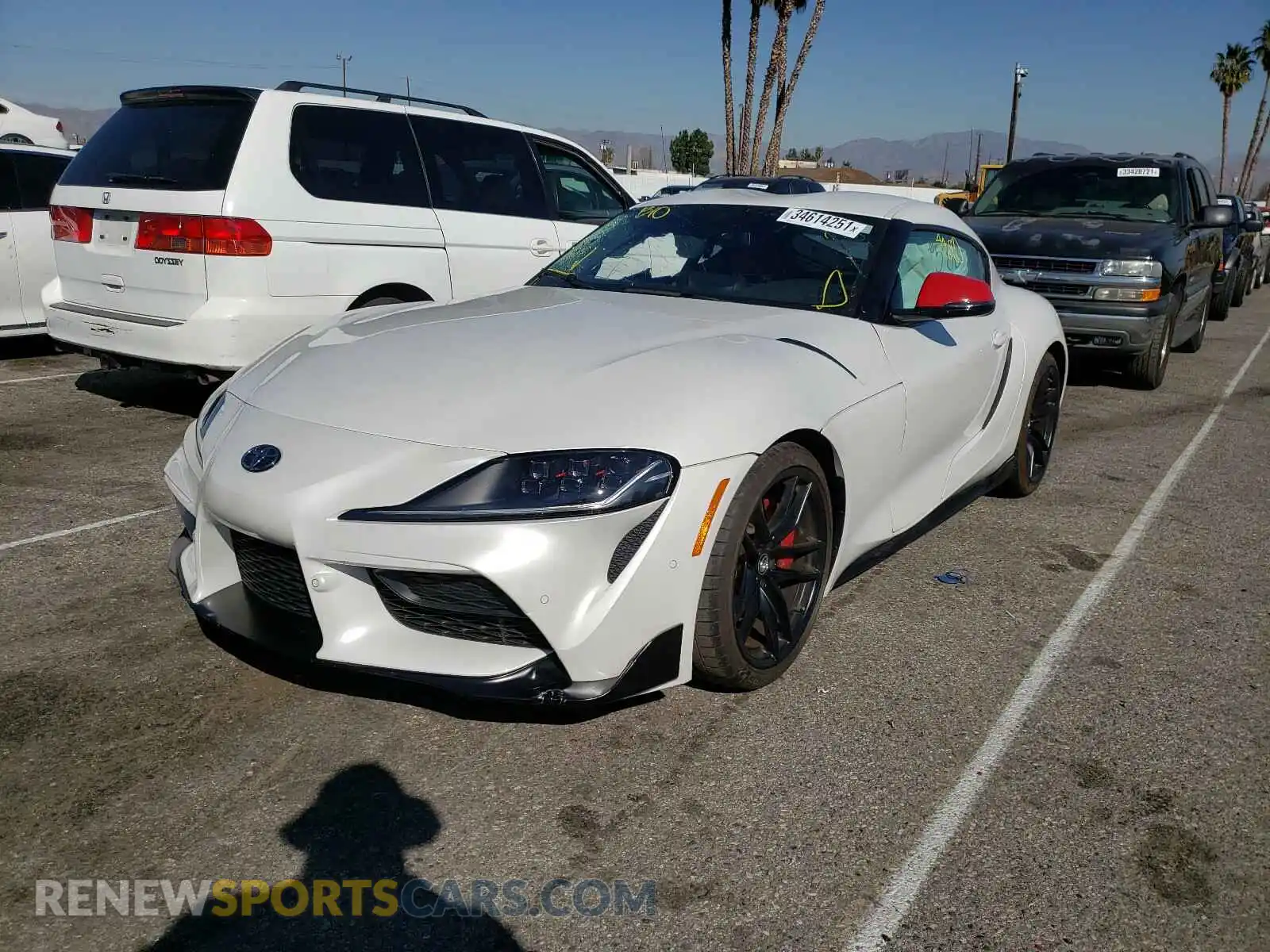 2 Photograph of a damaged car WZ1DB4C05LW022075 TOYOTA SUPRA 2020