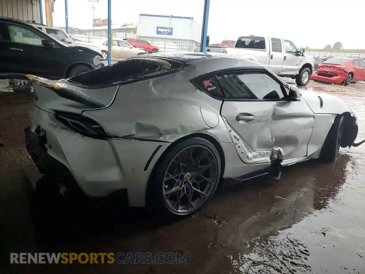 3 Фотография поврежденного автомобиля WZ1DB4C06LW031027 TOYOTA SUPRA 2020